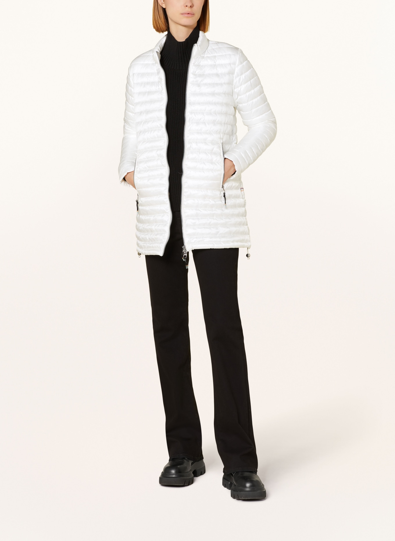 MILESTONE Quilted jacket MARIGOLD, Color: WHITE (Image 2)