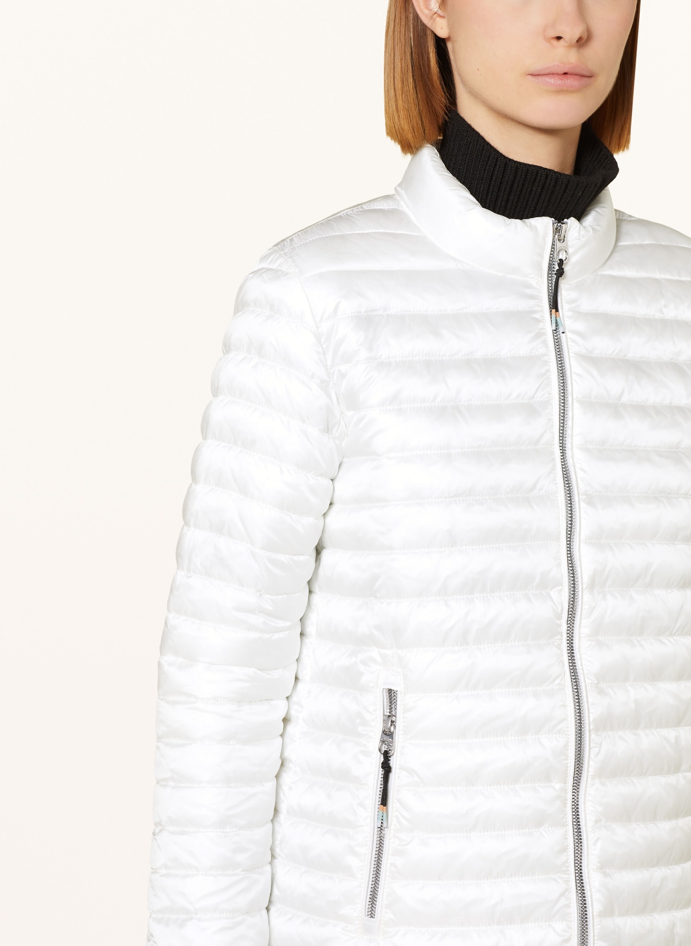 MILESTONE Quilted jacket MARIGOLD, Color: WHITE (Image 4)