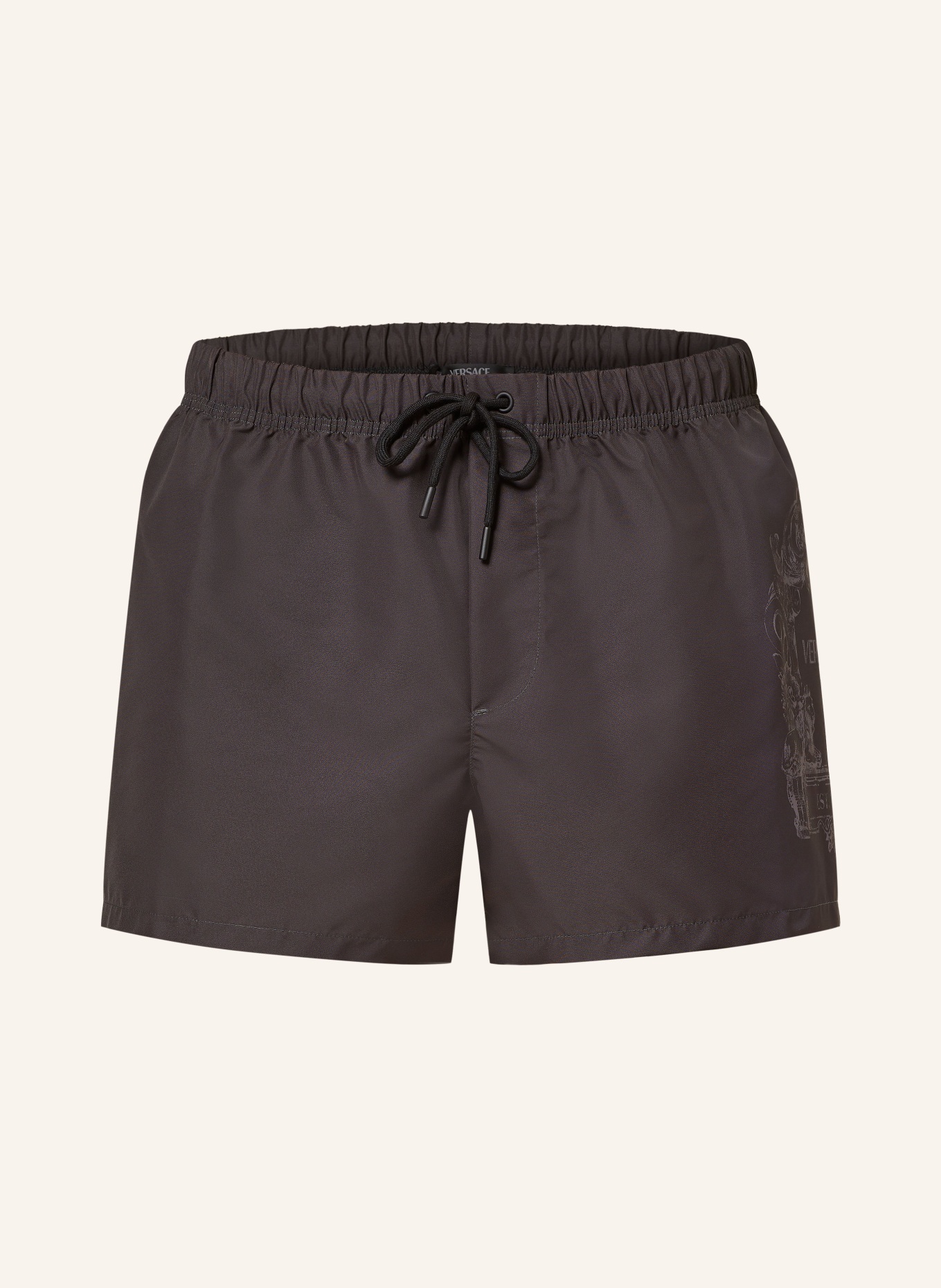 VERSACE Badeshorts, Farbe: SCHWARZ/ GRAU (Bild 1)