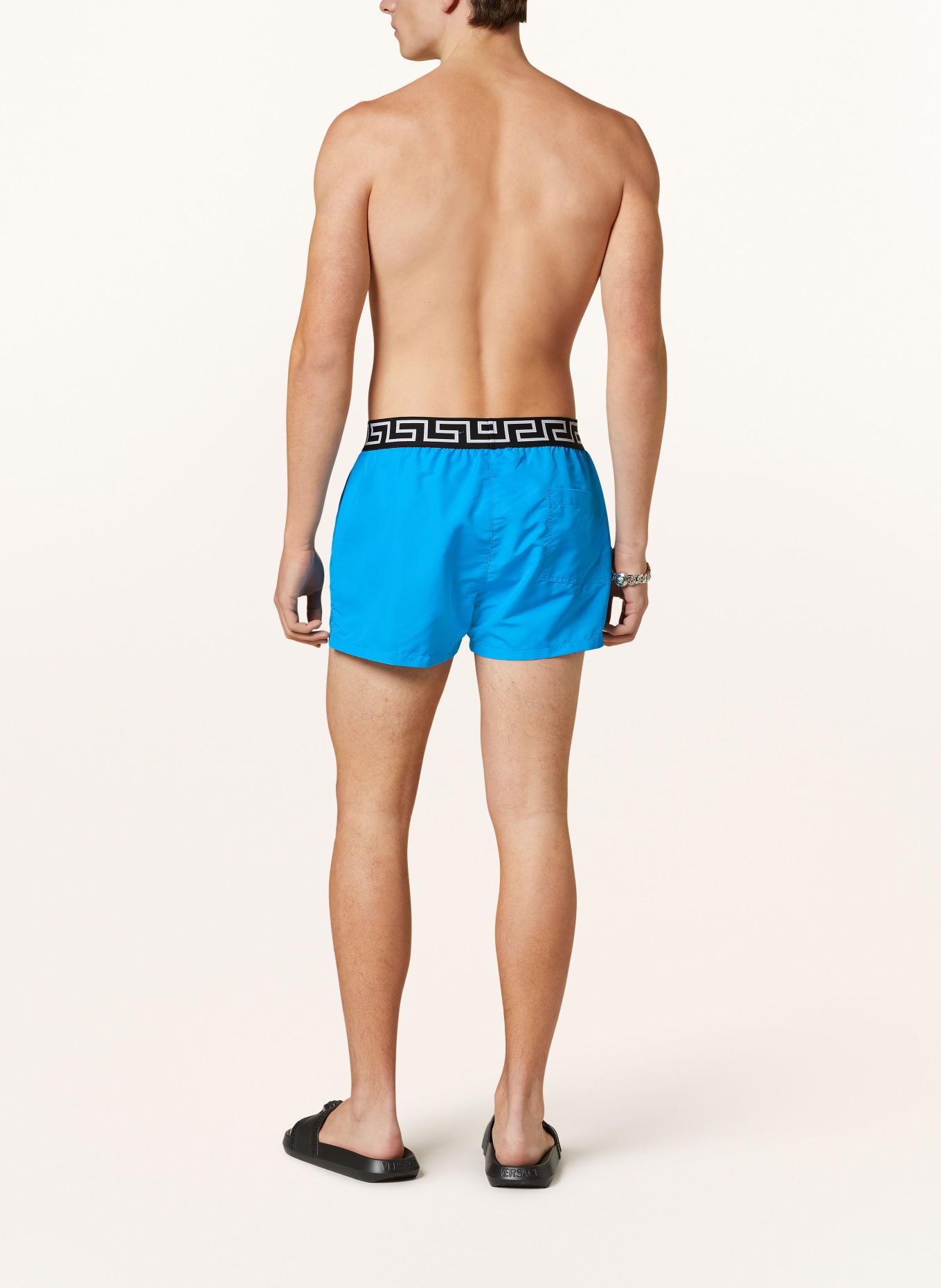 VERSACE Swim shorts, Color: BLUE (Image 3)