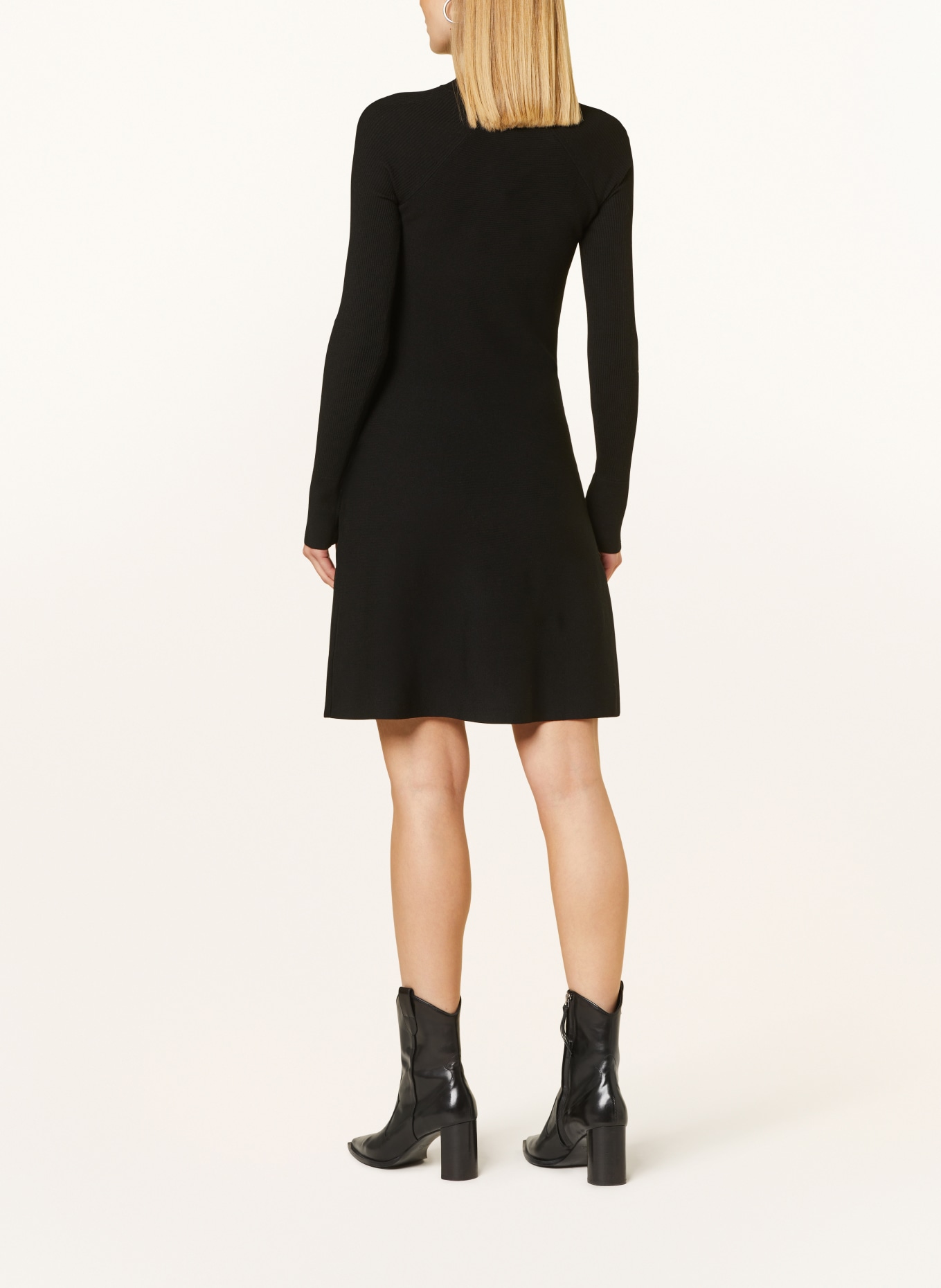 MaxMara LEISURE Knit dress PIREO, Color: BLACK (Image 3)