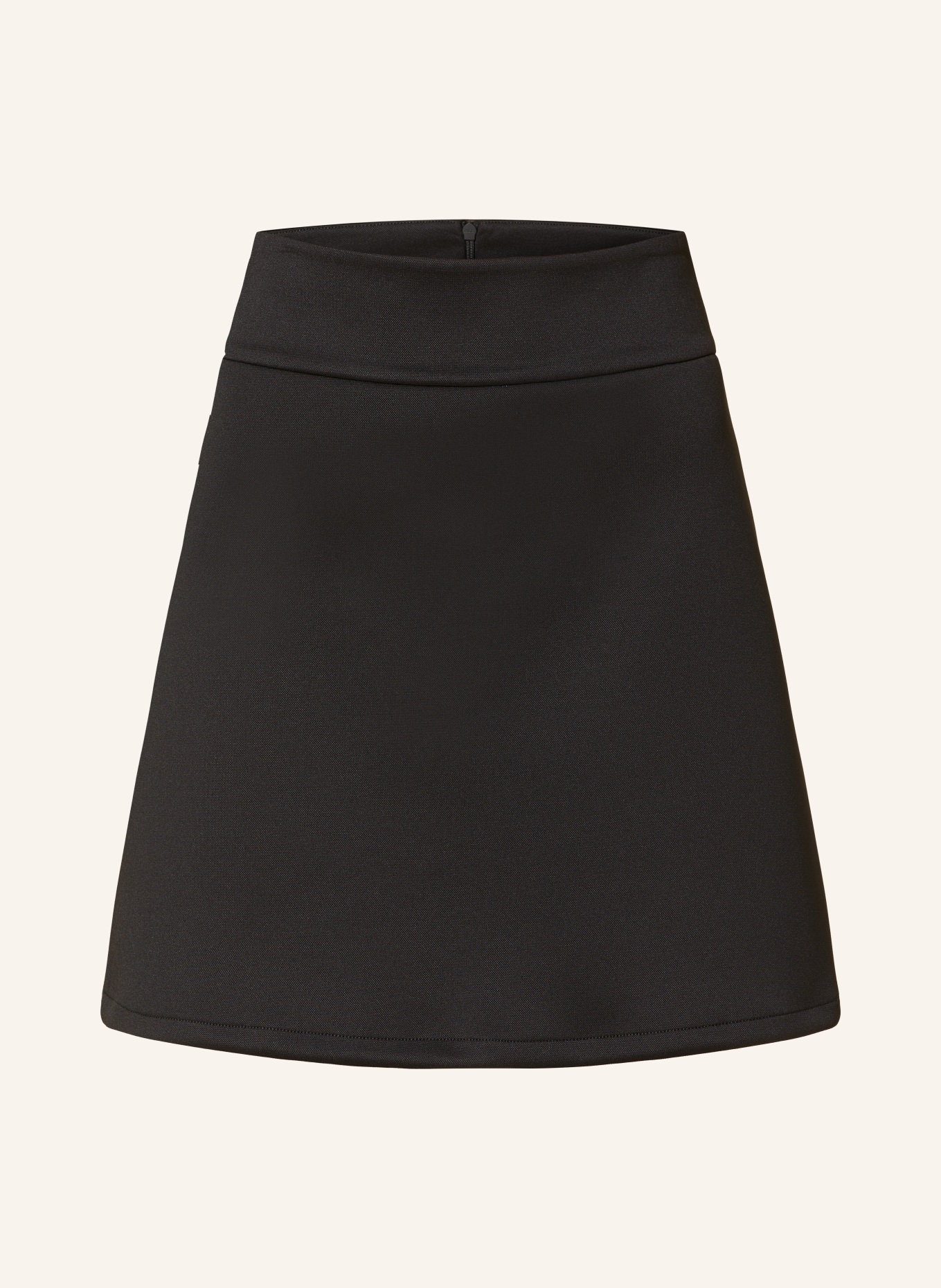 MaxMara LEISURE Jersey skirt VARNA, Color: BLACK (Image 1)