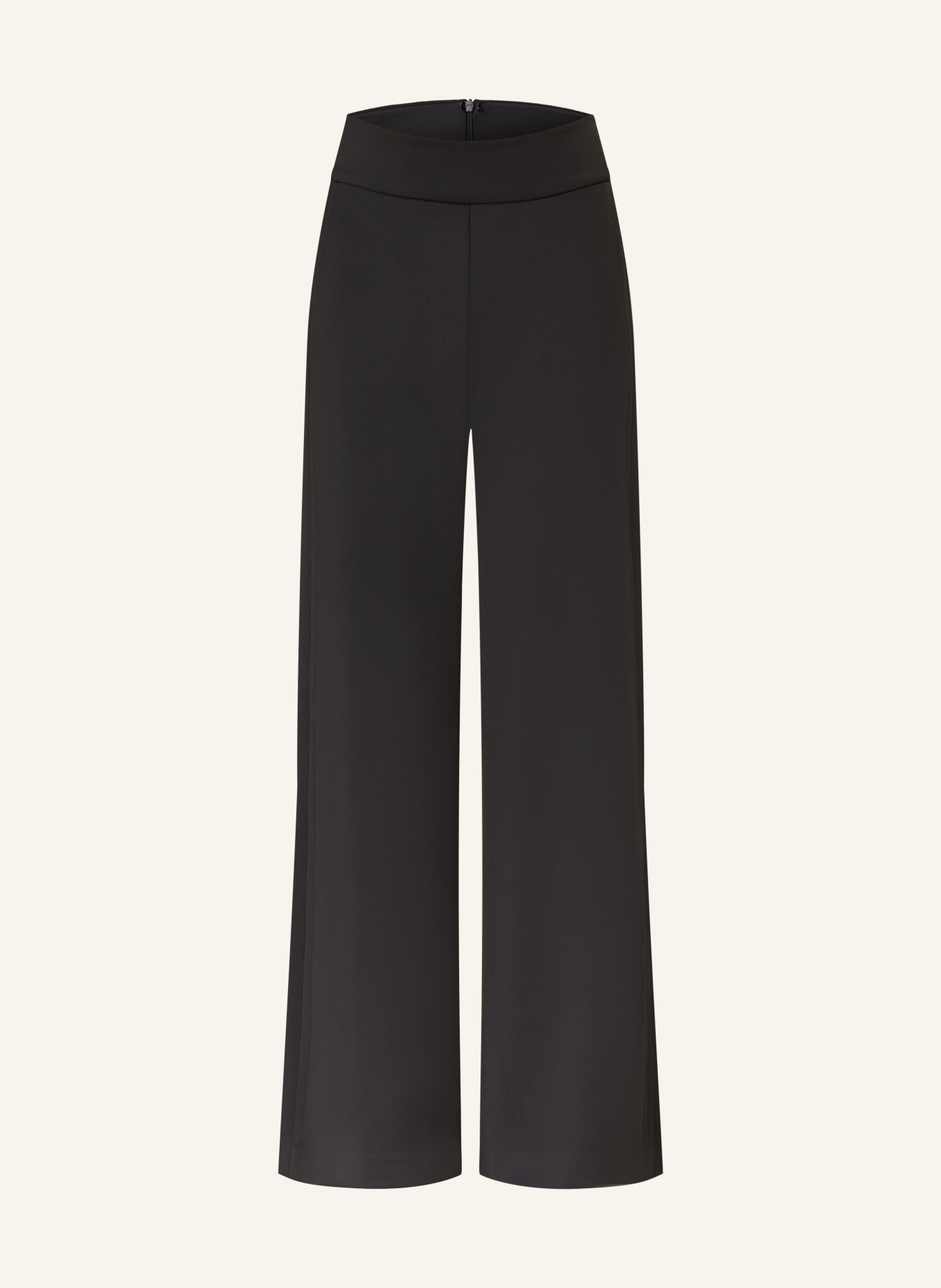 MaxMara LEISURE Wide leg trousers LEVANTE, Color: BLACK (Image 1)