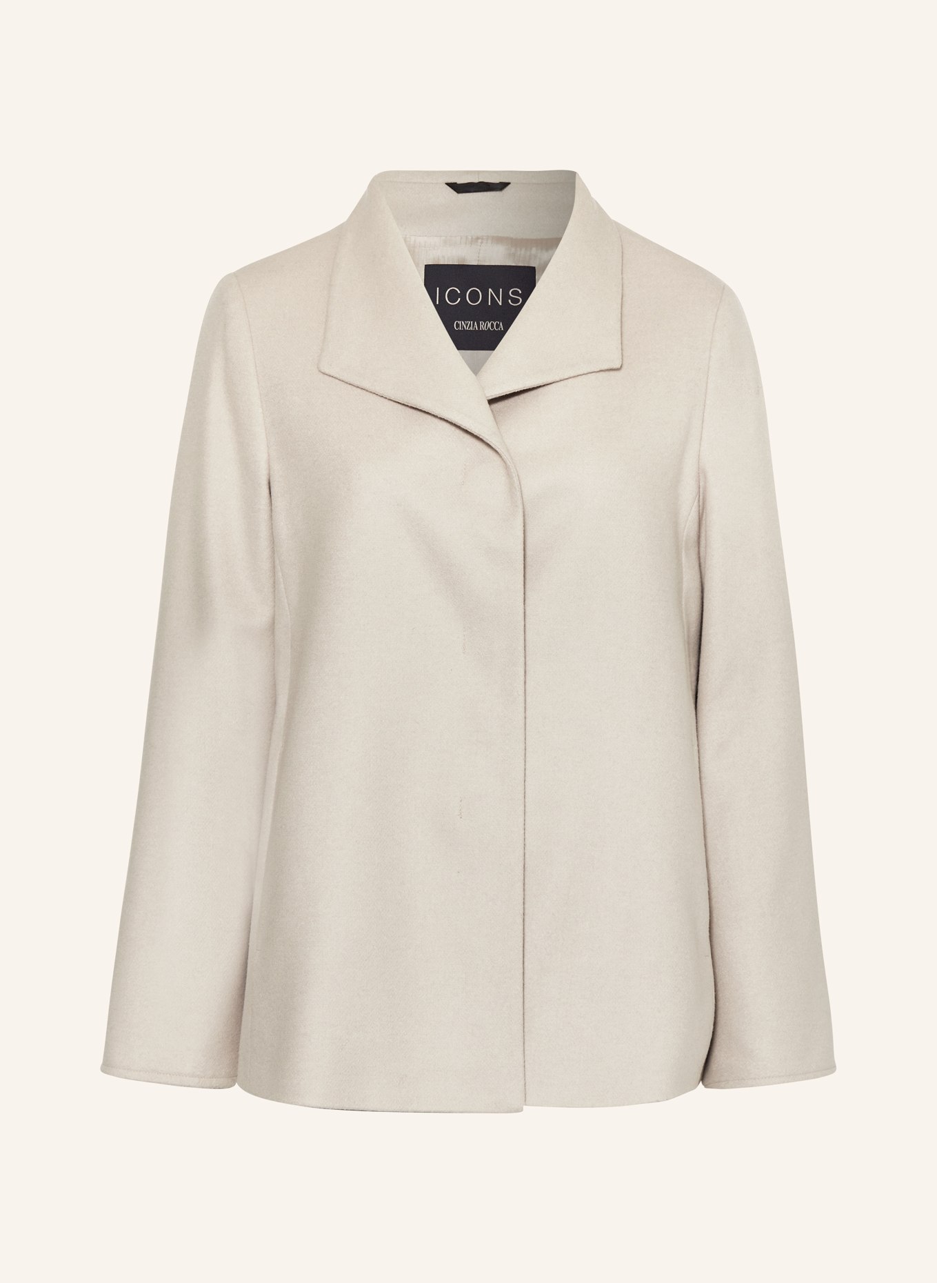 ICONS CINZIA ROCCA Jacket, Color: CREAM (Image 1)