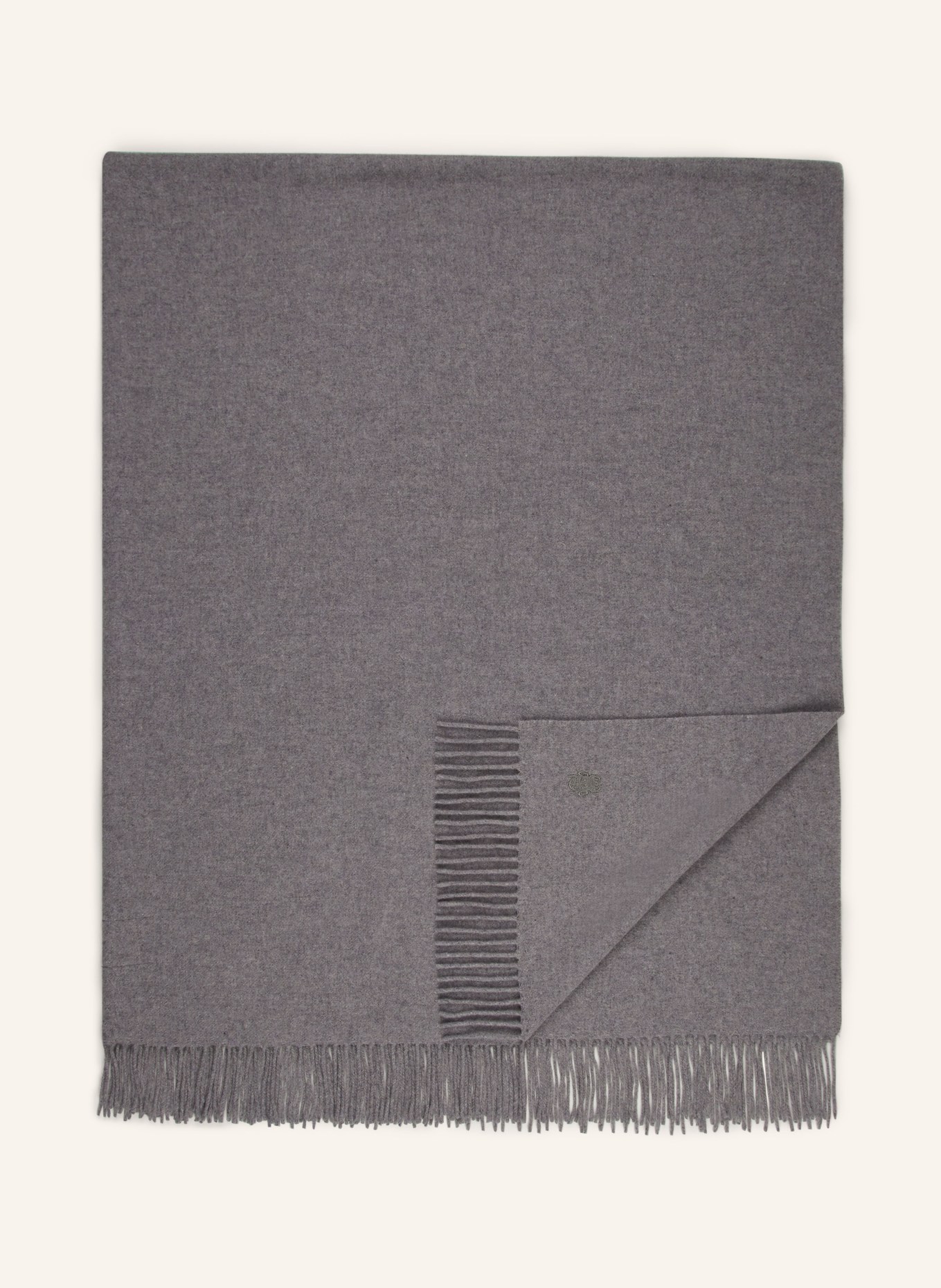 zoeppritz Throw SINCE 1828, Color: DARK GRAY (Image 1)