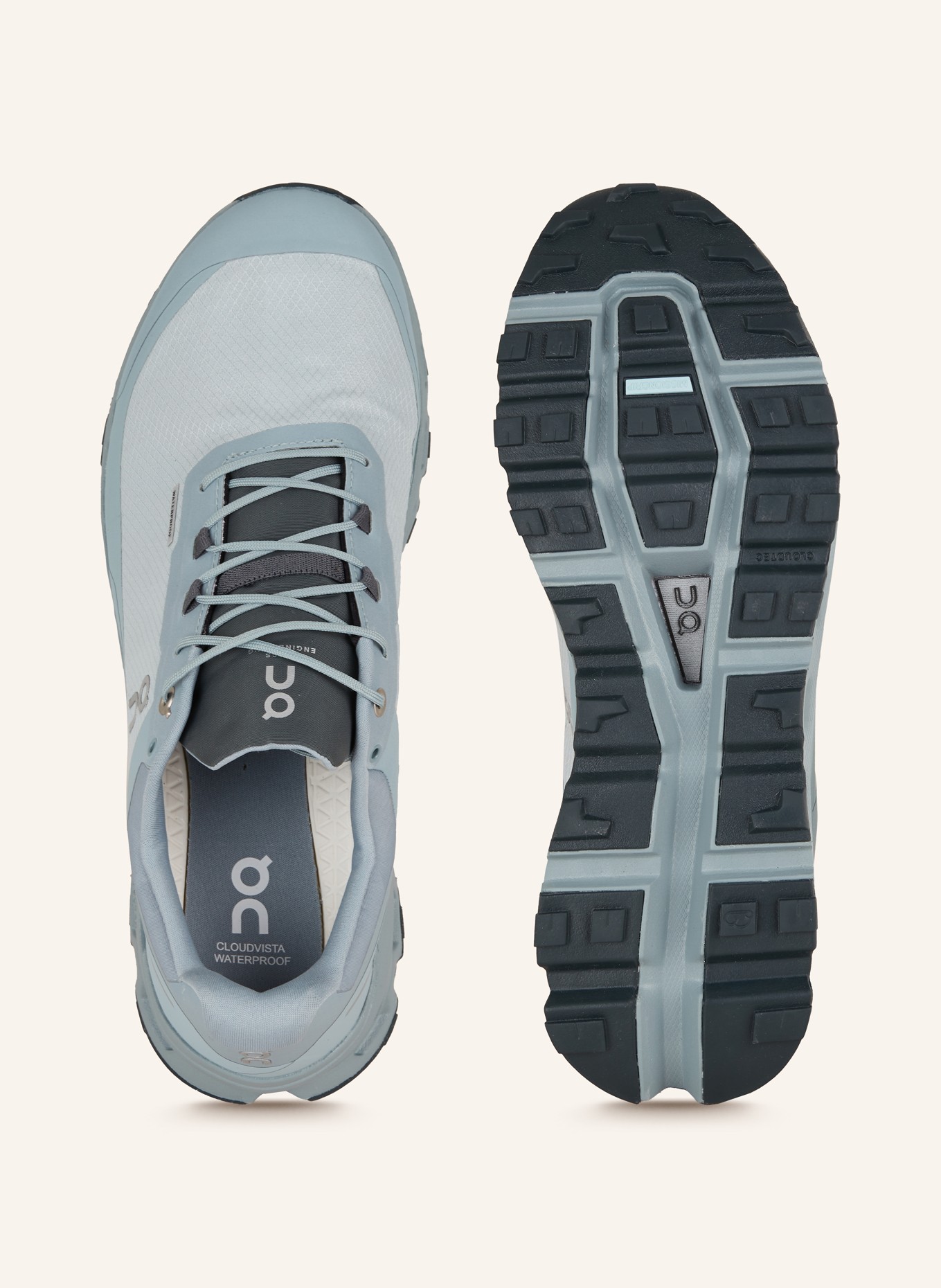 On Trailrunning-Schuhe CLOUDVISTA WATERPROOF, Farbe: BLAU (Bild 5)