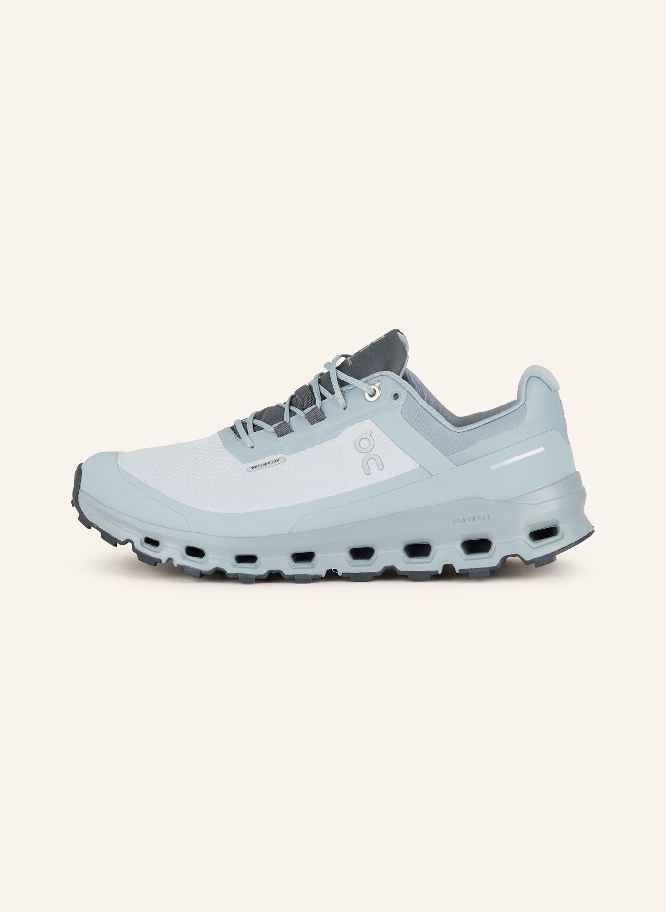 On Trail running shoes CLOUDVISTA WATERPROOF, Color: BLUE GRAY (Image 4)