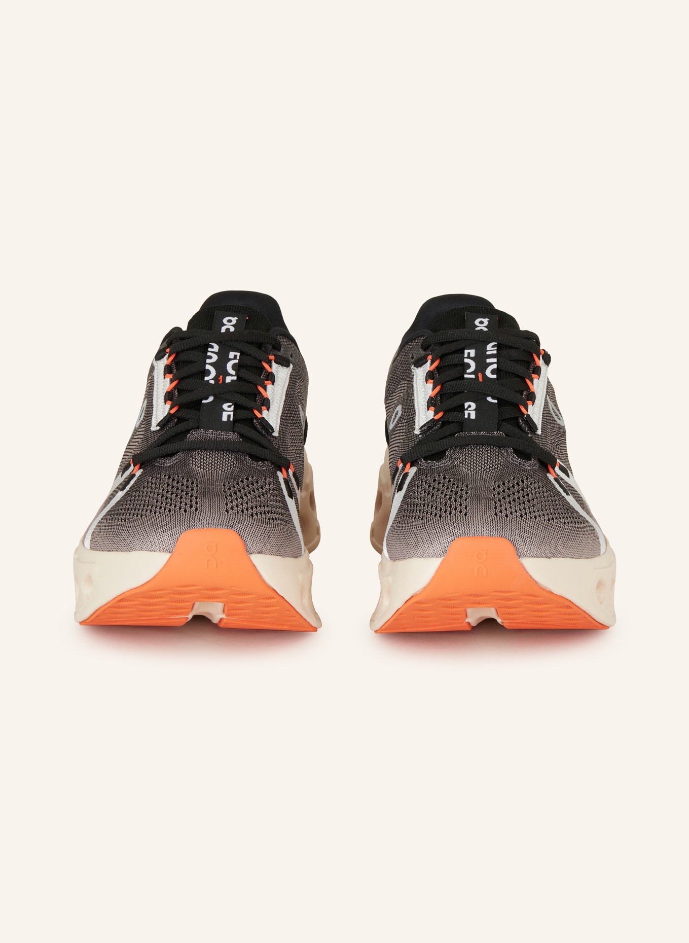 On Running shoes CLOUDECLIPSE, Color: LIGHT BROWN/ BLACK (Image 3)