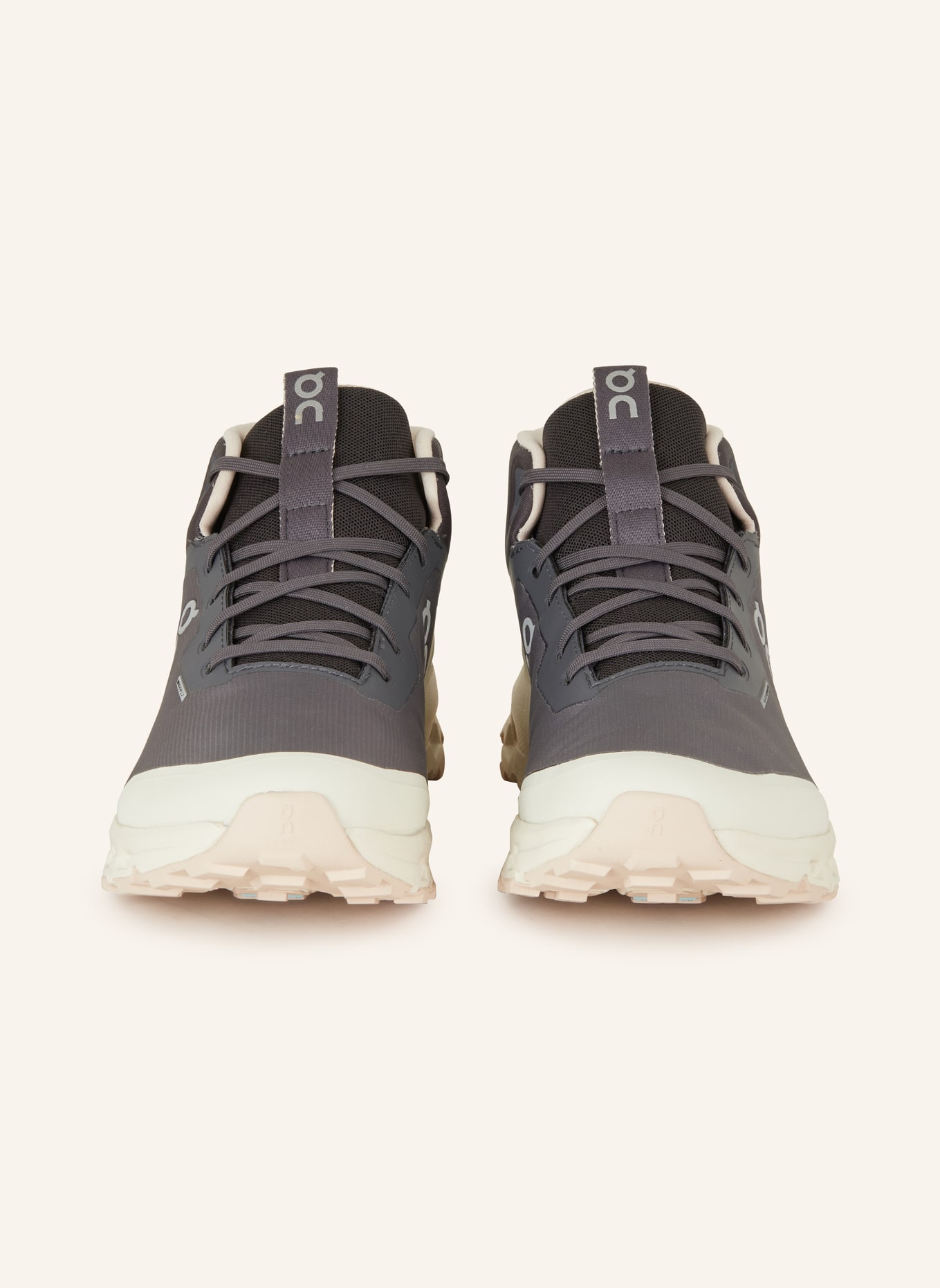 On Trekking shoes CLOUDROAM WATERPROOF, Color: DARK BLUE/ CREAM (Image 3)