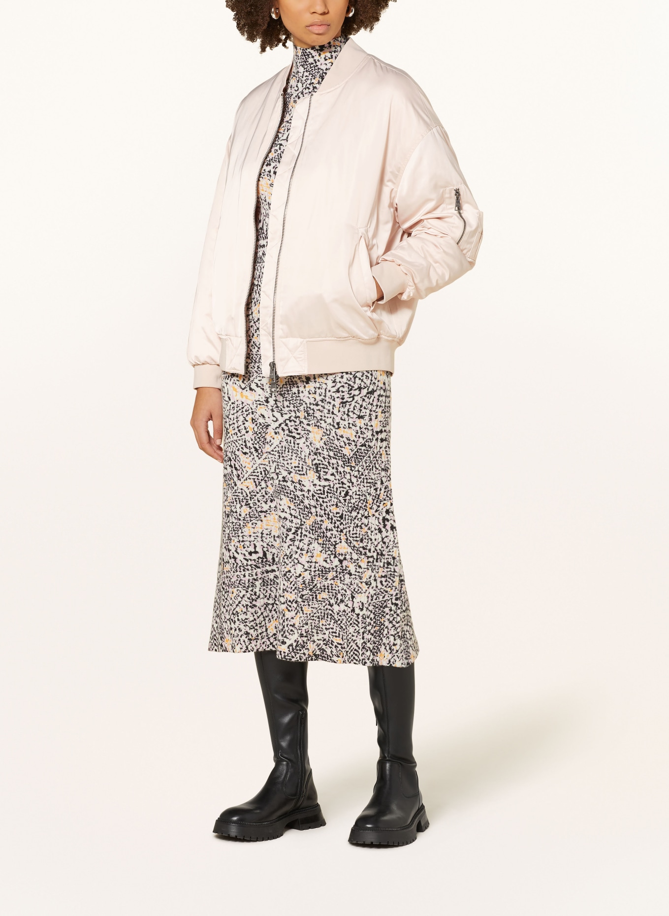 Lala Berlin Satin blouse JALOU, Color: LIGHT PINK (Image 2)