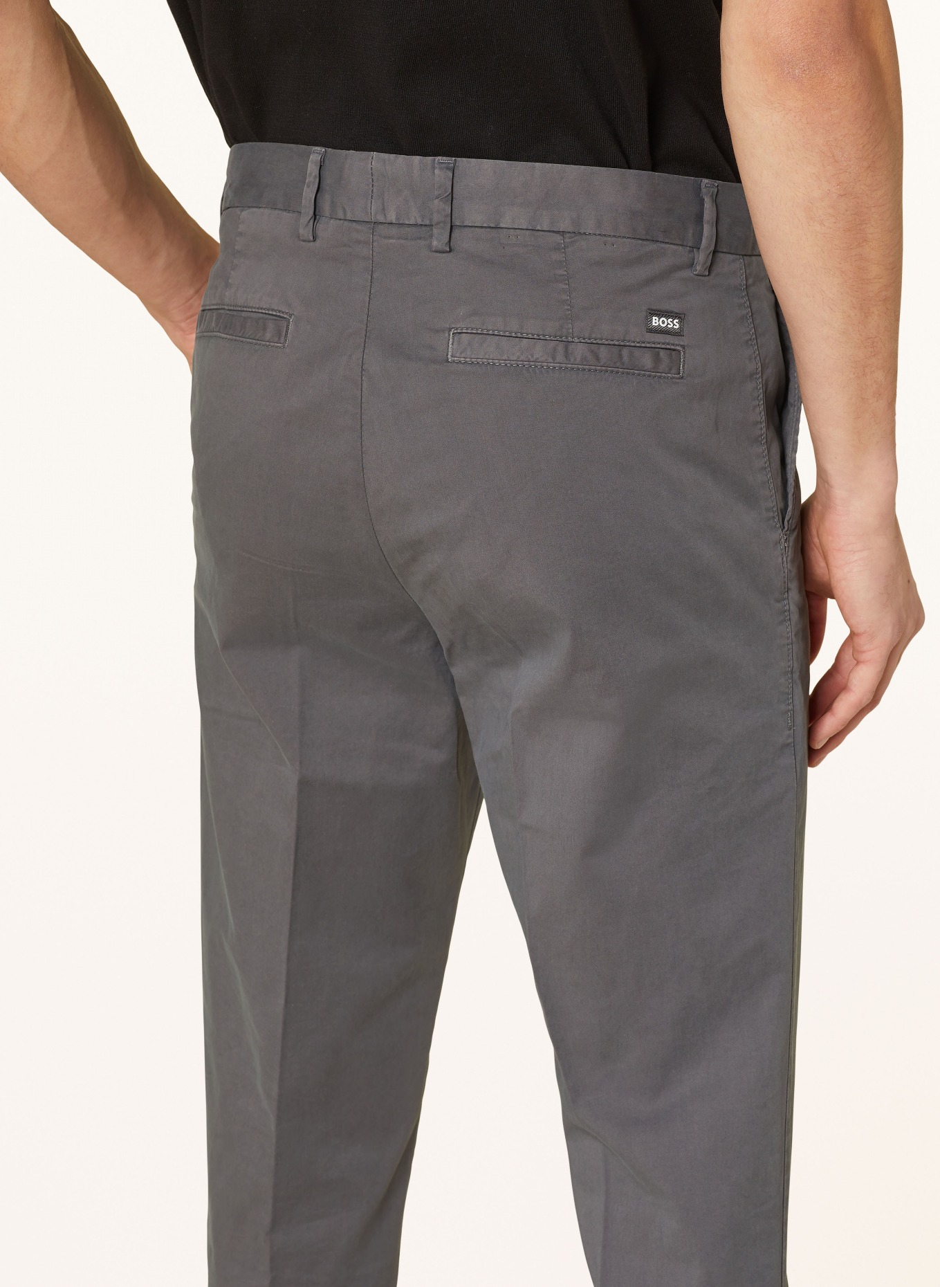 BOSS Chinos KANE regular tapered fit, Color: GRAY (Image 6)