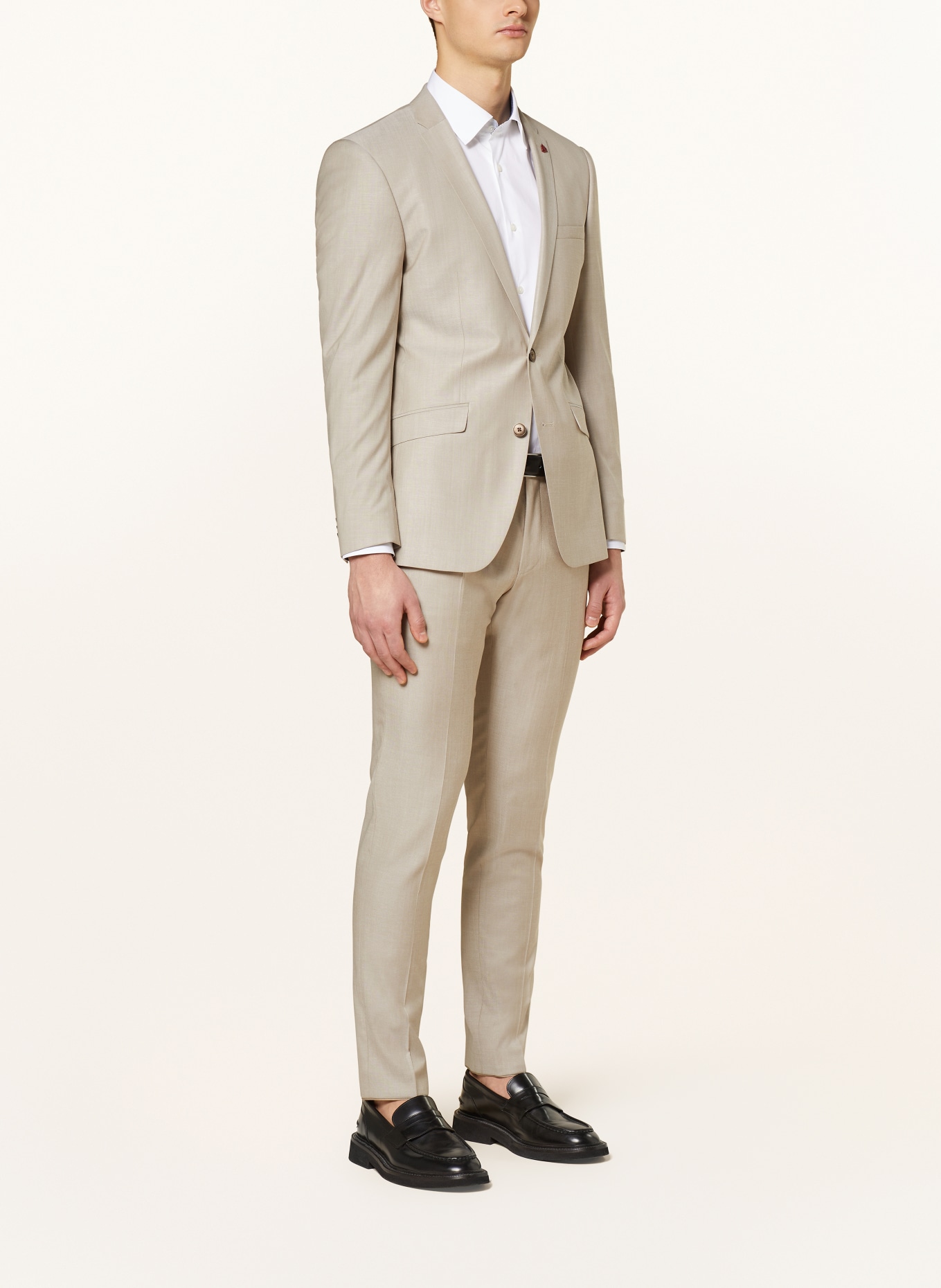 Roy Robson Suit jacket Slim Fit, Color: A250 BEIGE/KHAKI (Image 2)