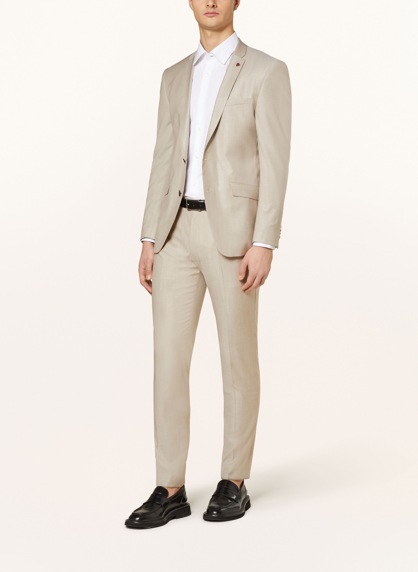Roy Robson Suit trousers slim fit, Color: A250 BEIGE/KHAKI (Image 2)