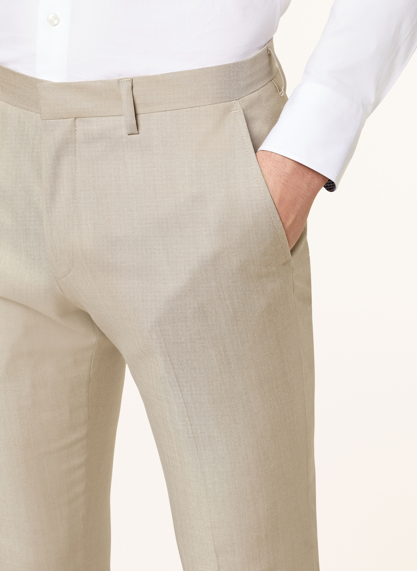 Roy Robson Suit trousers slim fit, Color: A250 BEIGE/KHAKI (Image 6)