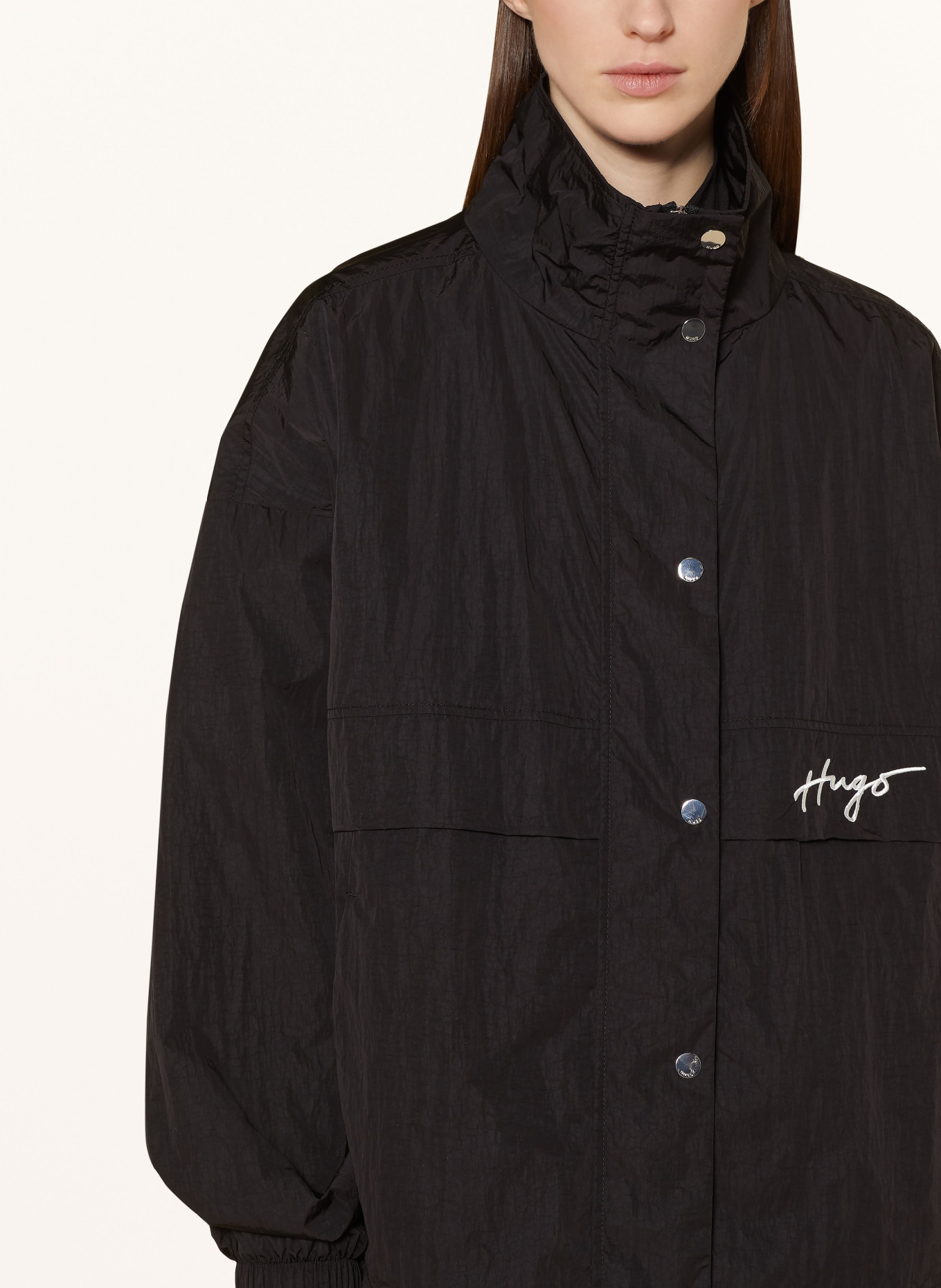 HUGO Bomber jacket FILIA, Color: BLACK (Image 4)