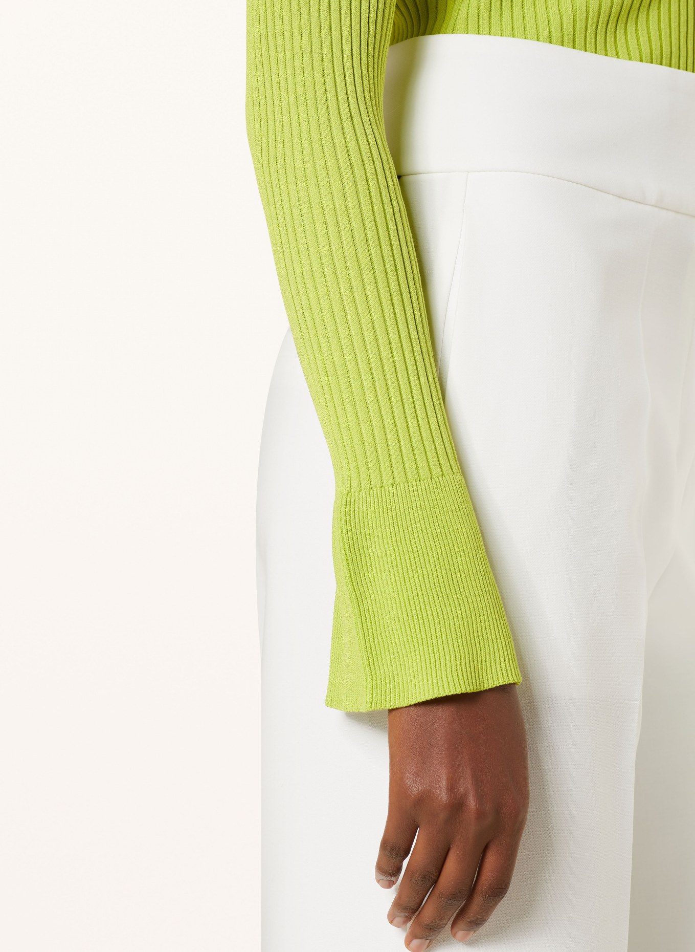 HUGO Sweater SHARRENO, Color: LIGHT GREEN (Image 5)