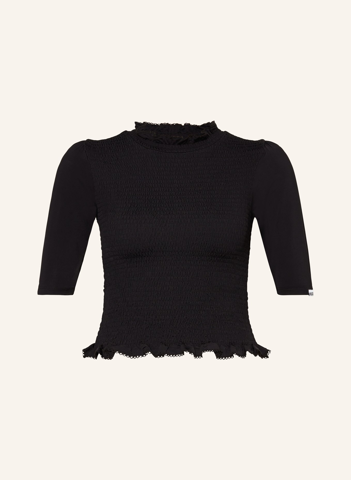HUGO Shirt blouse DANDELIA, Color: BLACK (Image 1)