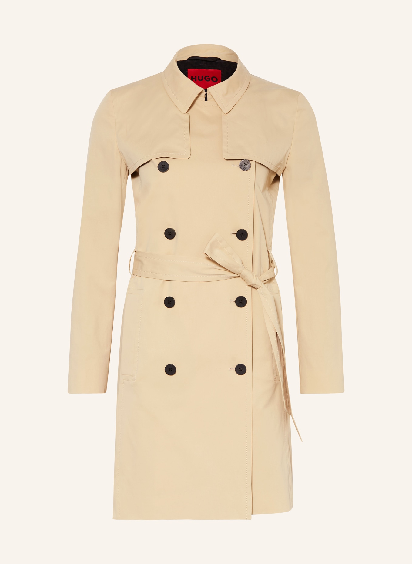 HUGO Trench coat MAKARAS, Color: BEIGE (Image 1)