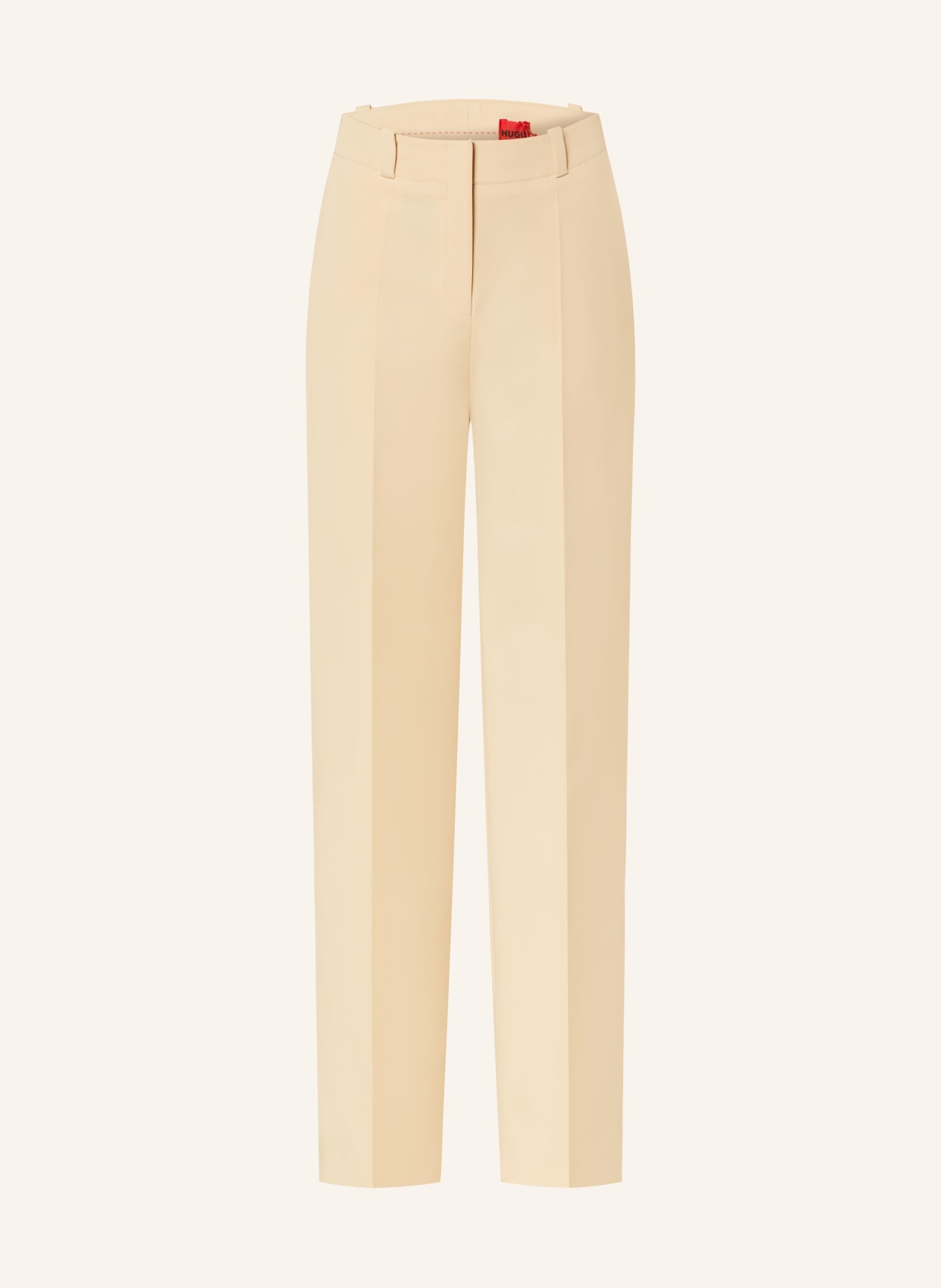 HUGO Trousers HULANA, Color: BEIGE (Image 1)