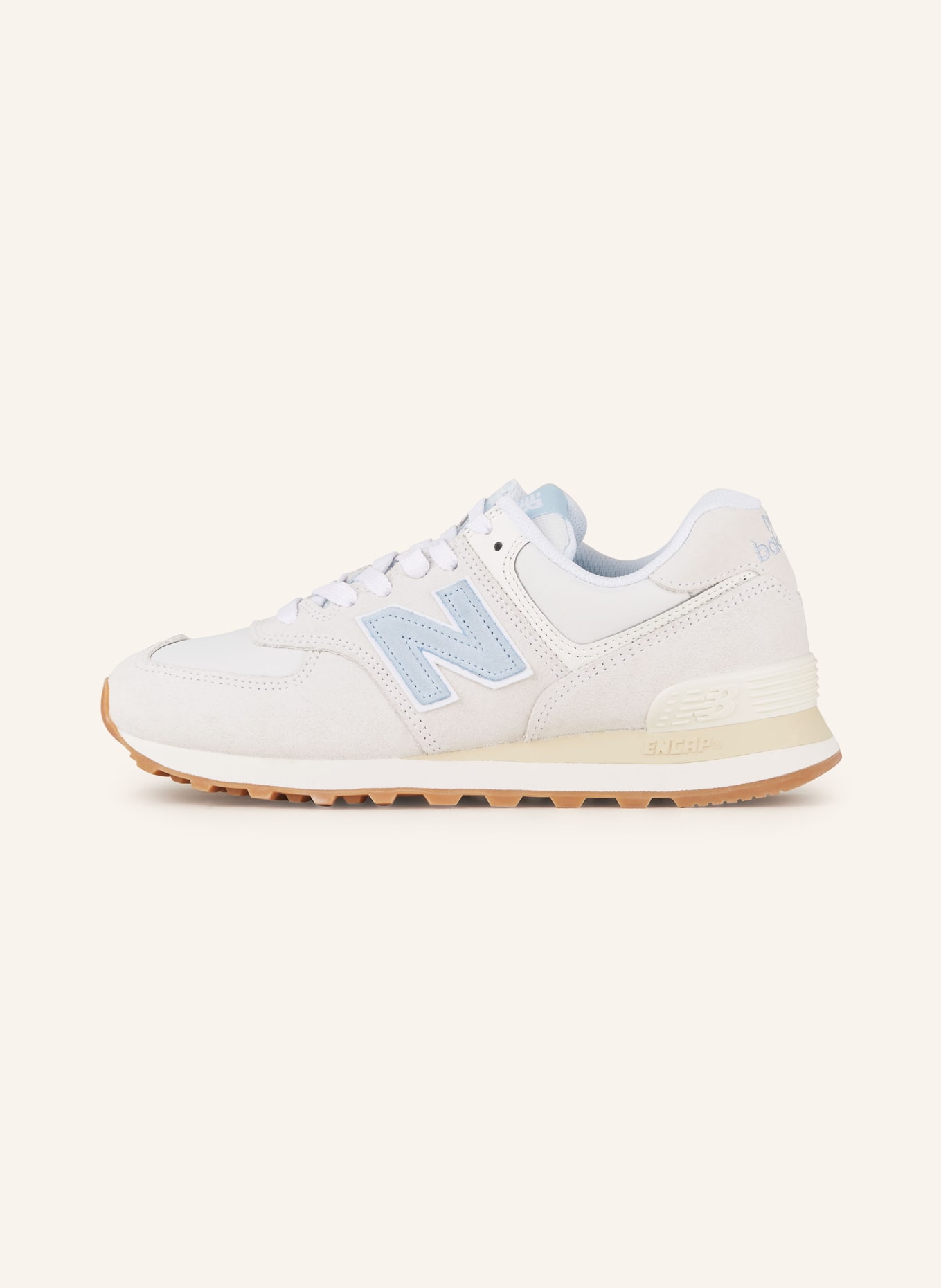 new balance Sneakers 574, Color: LIGHT GRAY/ LIGHT BLUE (Image 4)