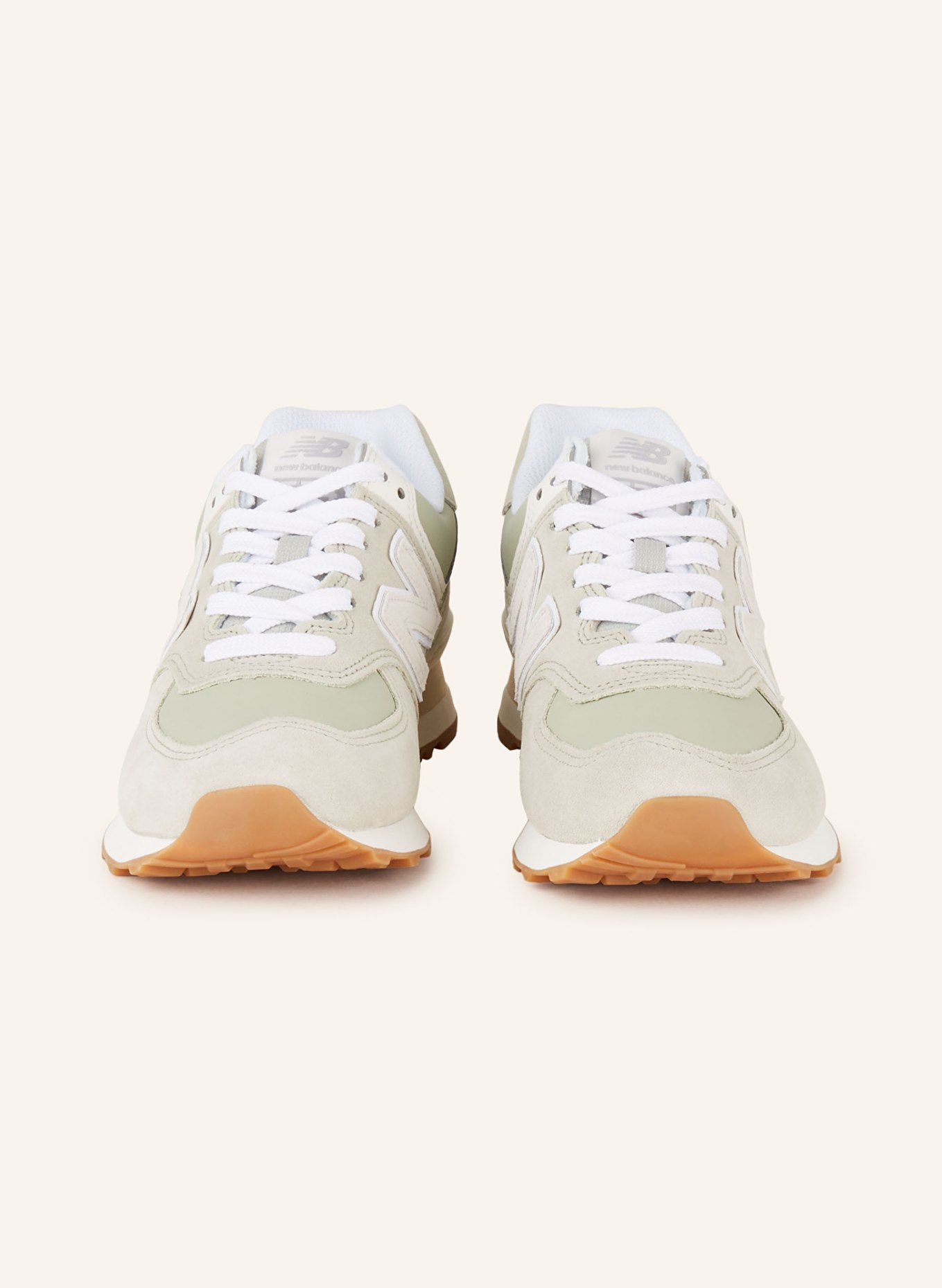 new balance Sneakers 574, Color: OLIVE/ ECRU (Image 3)