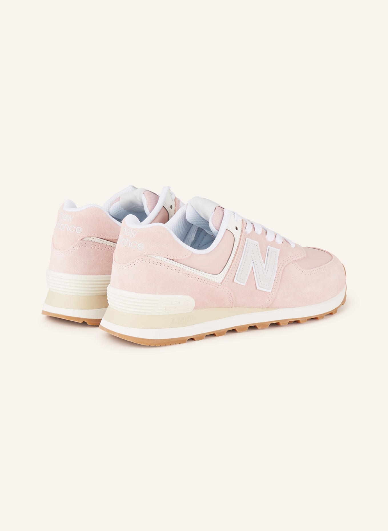 new balance Sneakers 574, Color: PINK/ WHITE (Image 2)