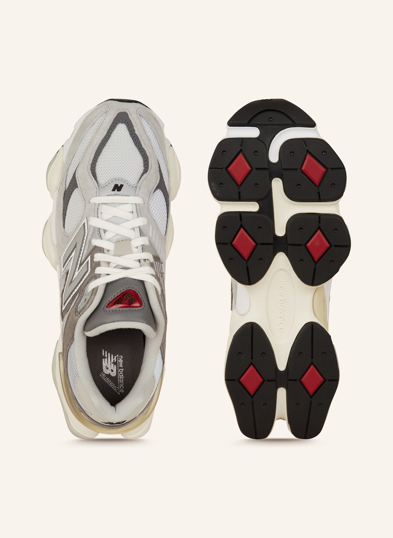 new balance Sneaker 9060, Farbe: GRAU/ HELLGRAU (Bild 5)