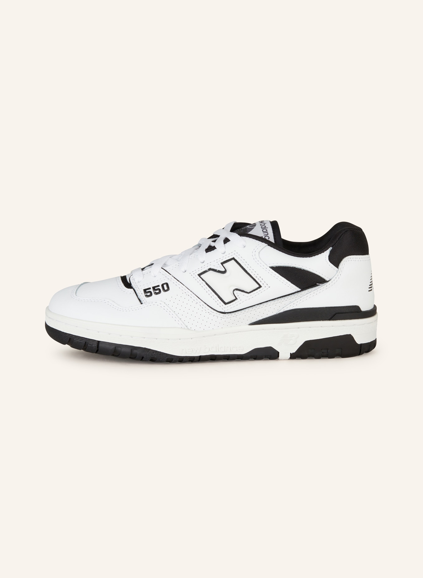 new balance Sneakers 550, Color: WHITE/ BLACK (Image 4)