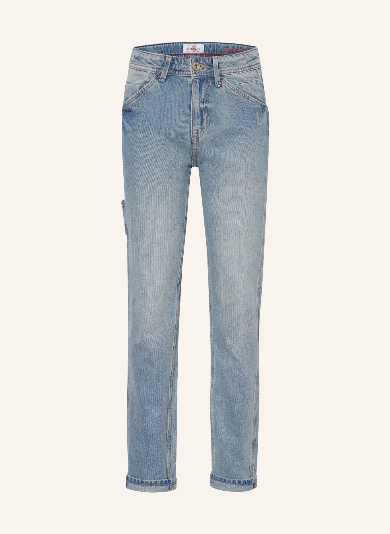 VINGINO Straight Jeans PEPPE Straight Fit, Farbe: HELLBLAU (Bild 1)