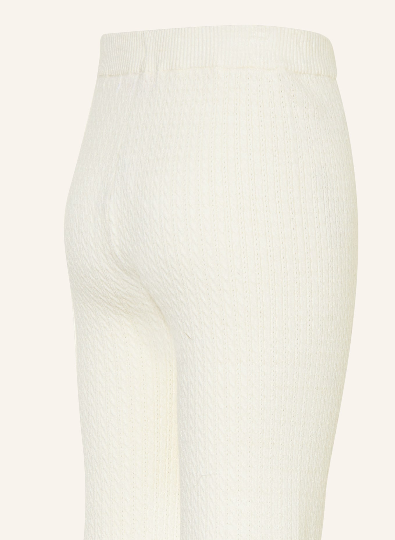 VINGINO Spodnie z dzianiny SILKIE, Kolor: ECRU (Obrazek 3)