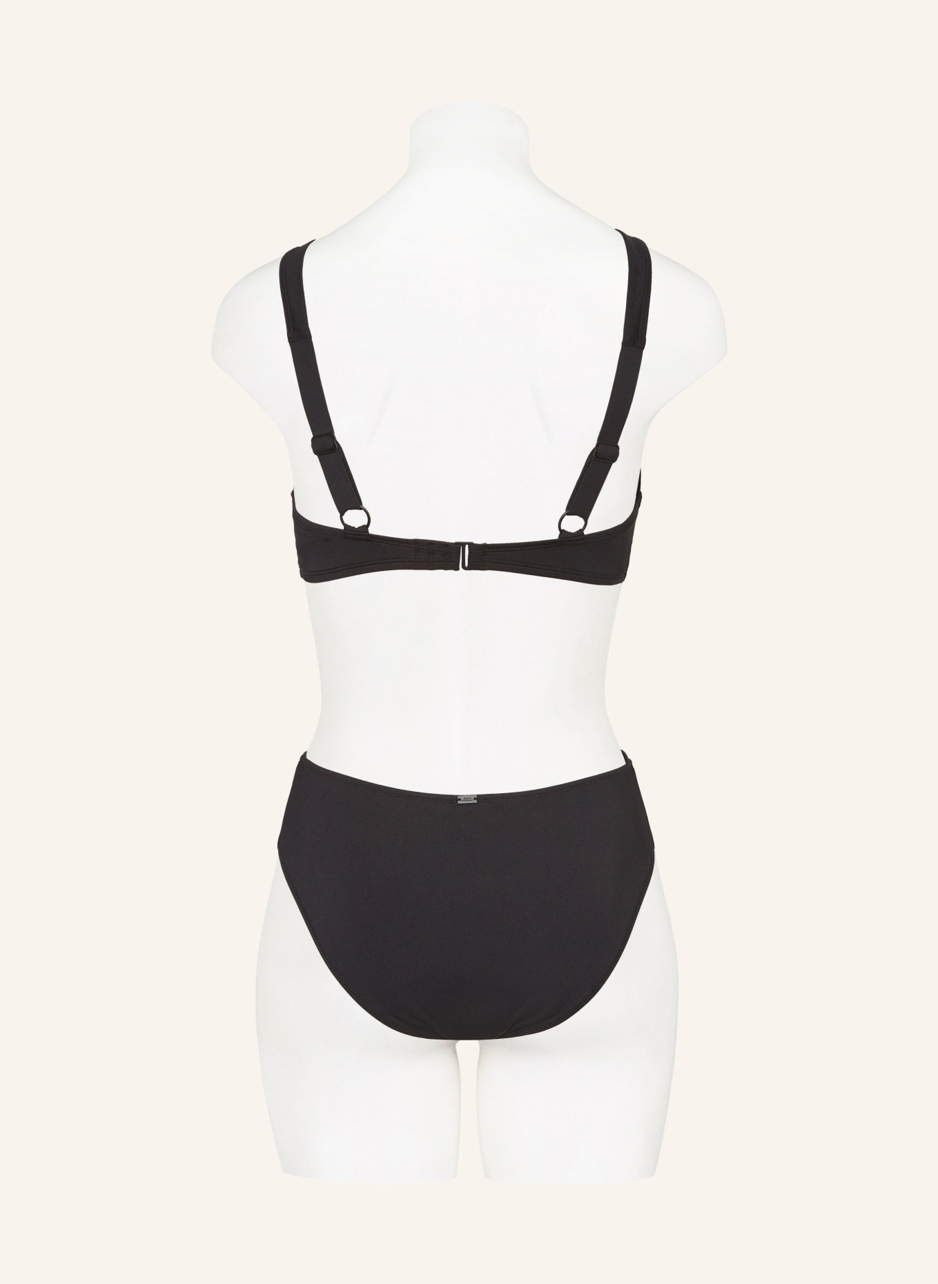 SAM FRIDAY High-waist bikini bottoms ROSA, Color: BLACK (Image 3)