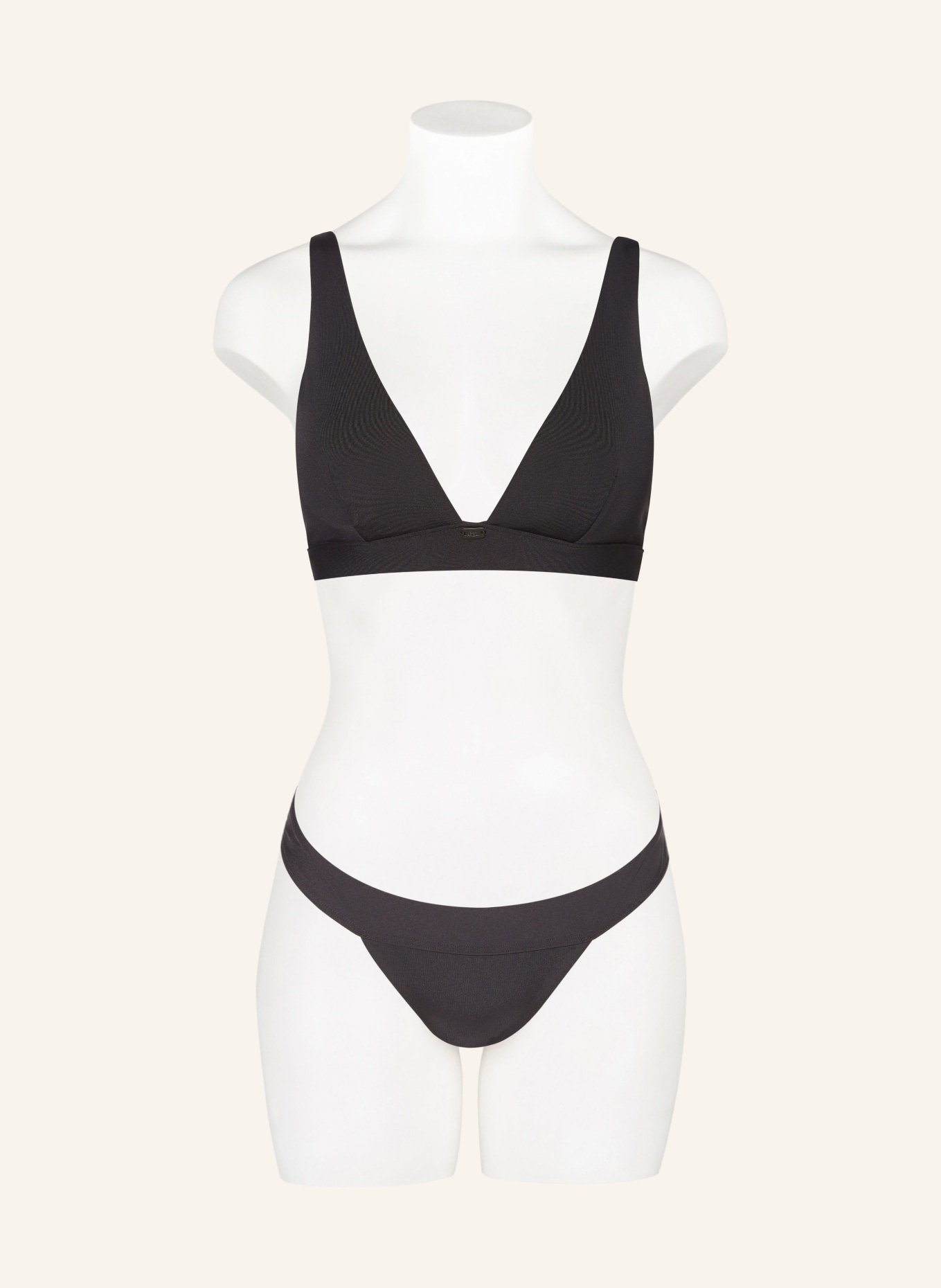 SAM FRIDAY Bralette bikini top FLOOD, Color: BLACK (Image 2)