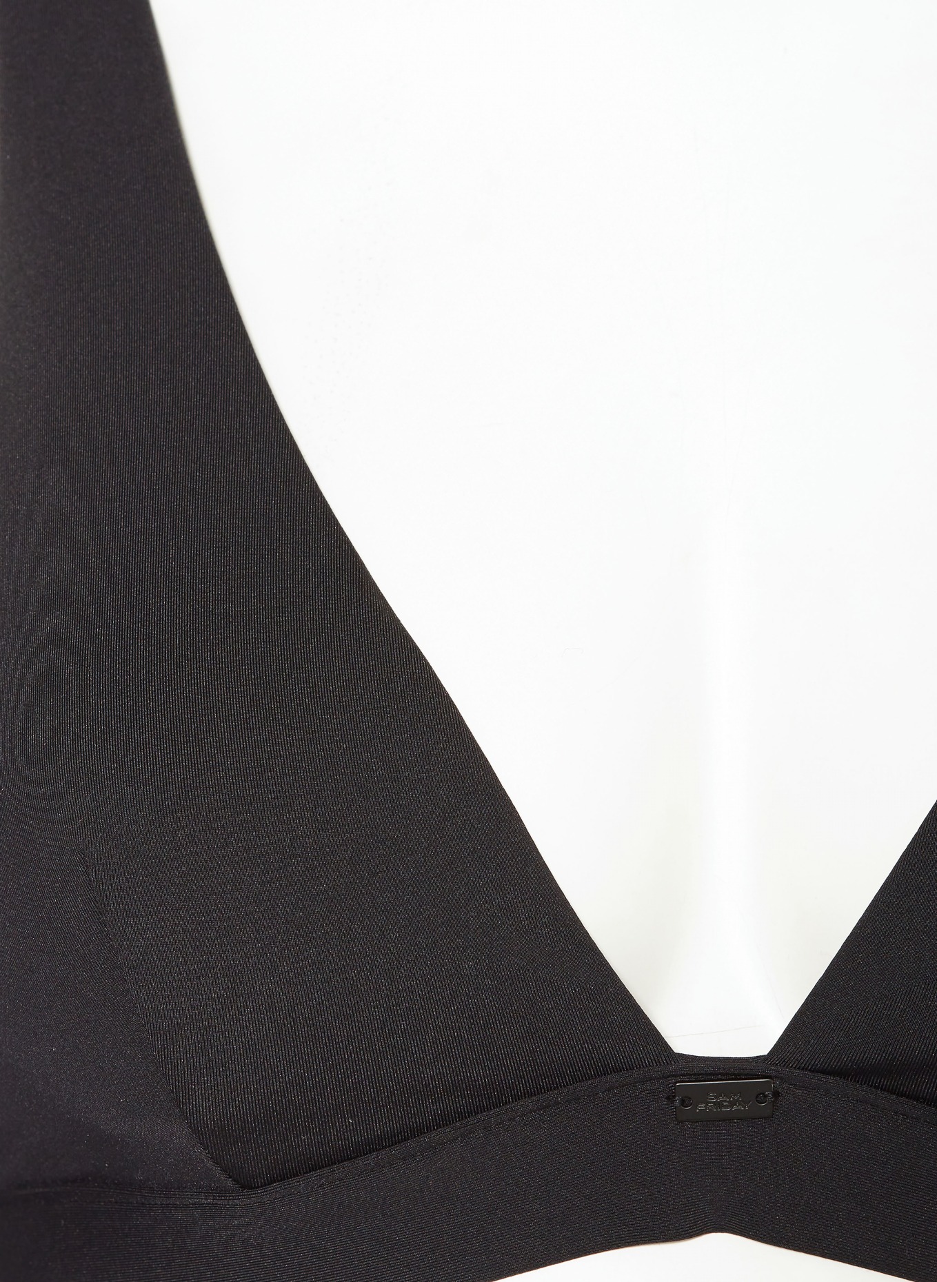 SAM FRIDAY Bralette bikini top FLOOD, Color: BLACK (Image 4)