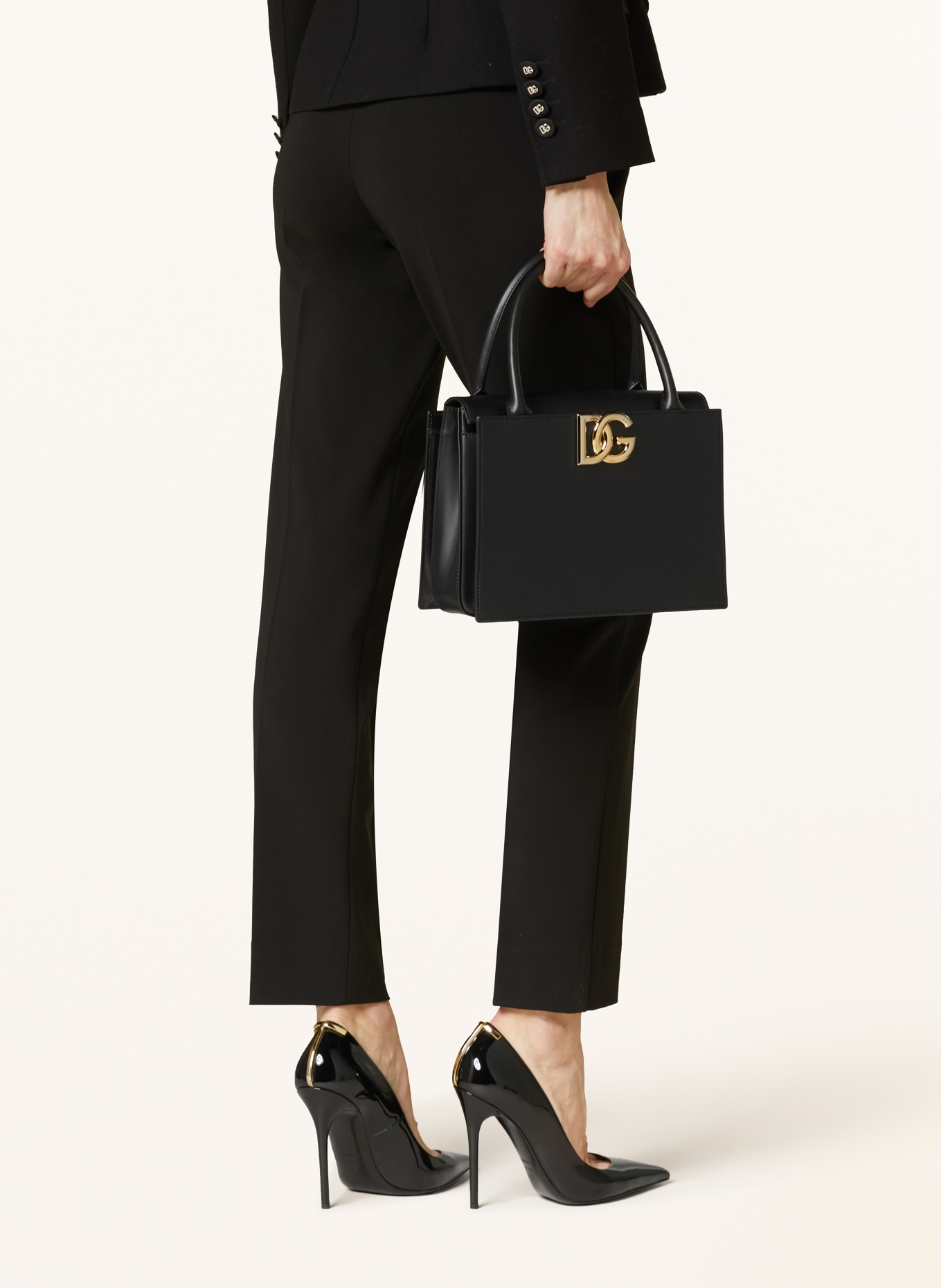 DOLCE & GABBANA Handbag, Color: BLACK/ GOLD (Image 4)