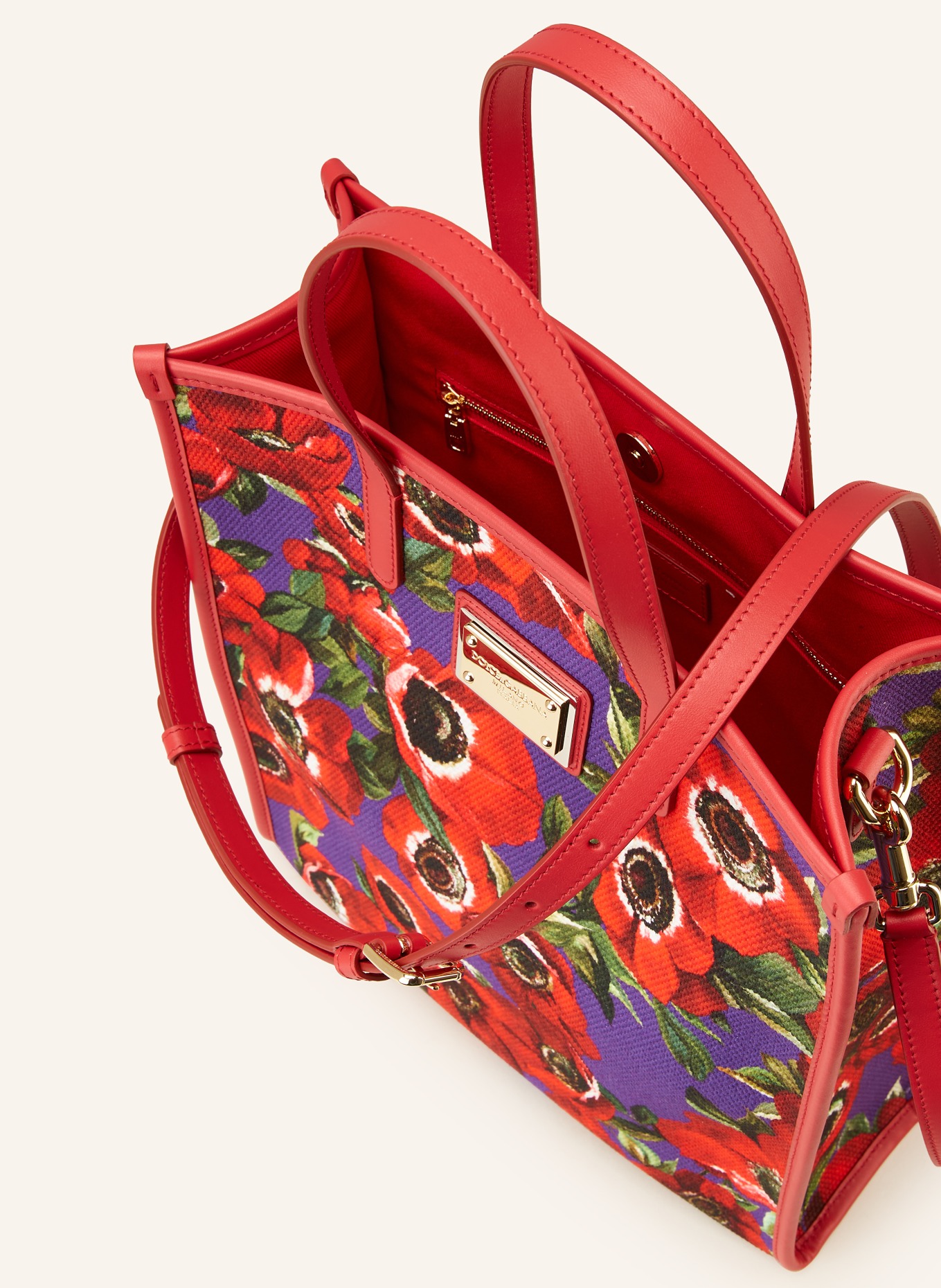 DOLCE & GABBANA Handbag, Color: RED/ PURPLE/ GREEN (Image 3)