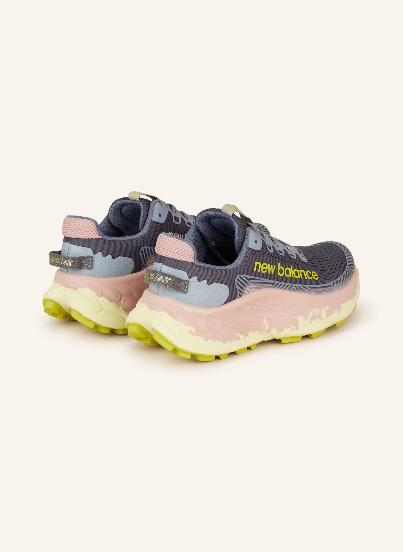 new balance Trailrunning-Schuhe FRESH FOAM X MORE TRAIL V3, Farbe: GRAU/ GRÜN (Bild 2)