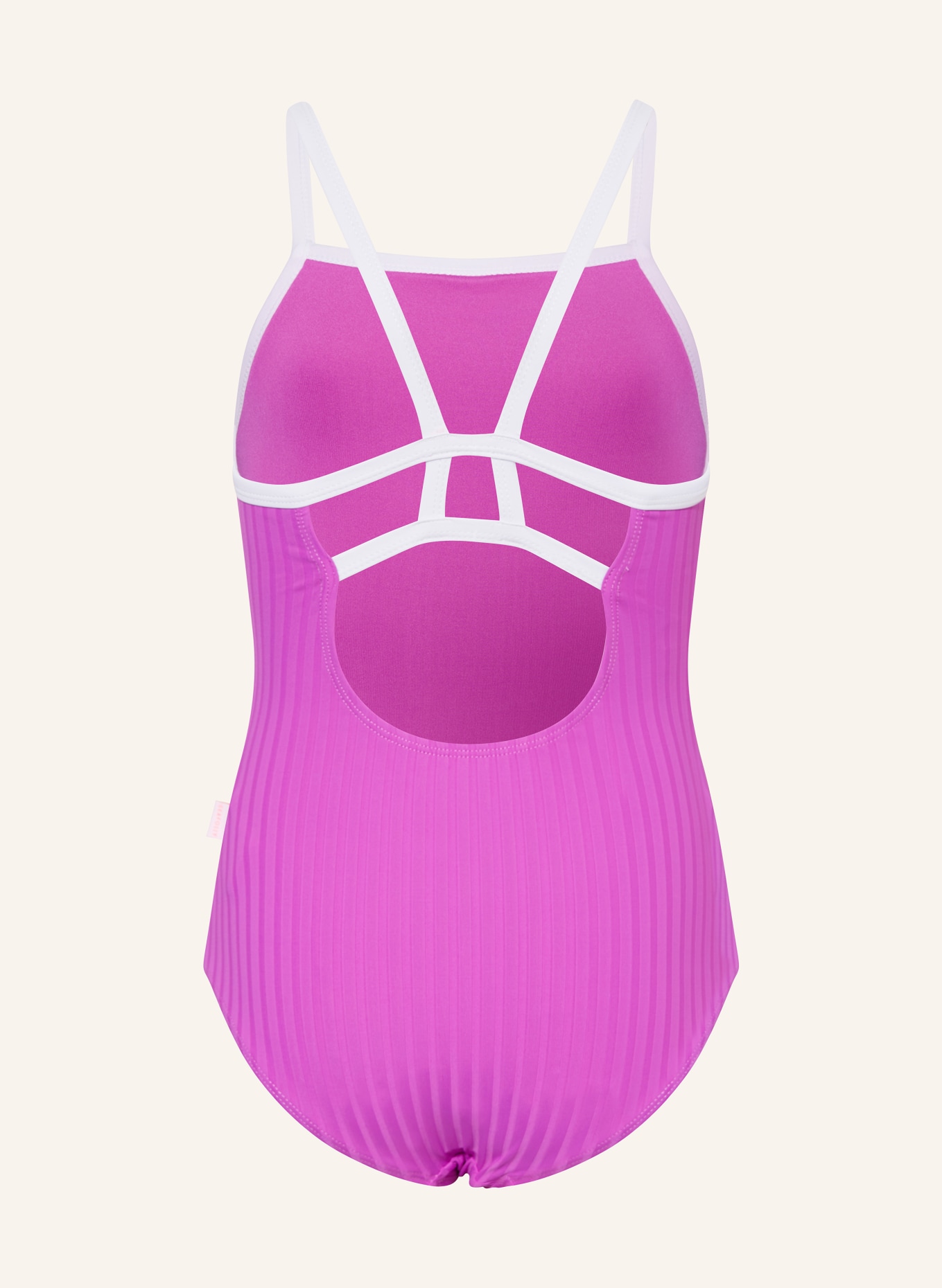 SEAFOLLY Badeanzug ESSENTIALS, Farbe: LILA/ WEISS (Bild 2)