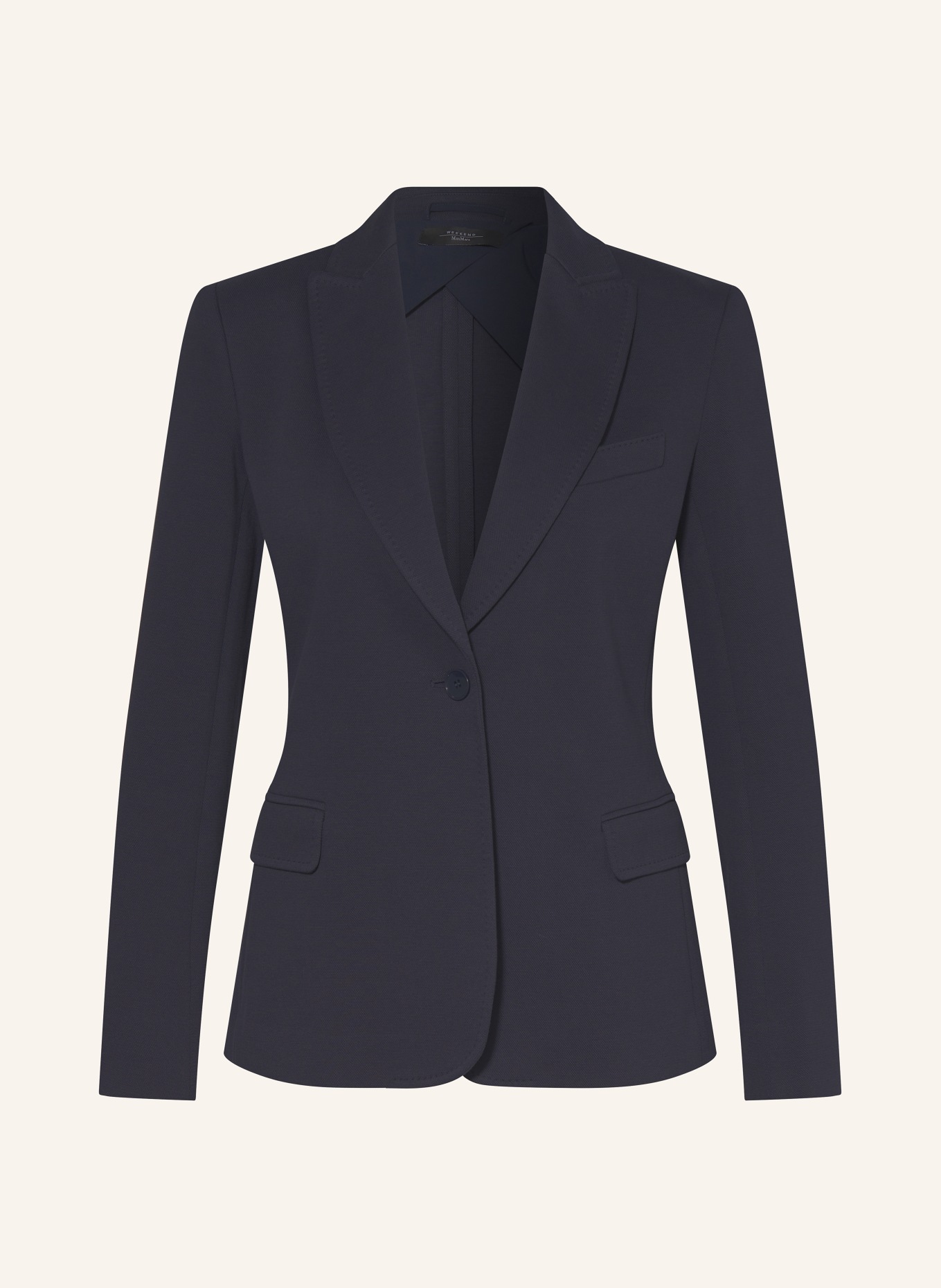 WEEKEND MaxMara Jersey blazer ROSETTA, Color: DARK BLUE (Image 1)