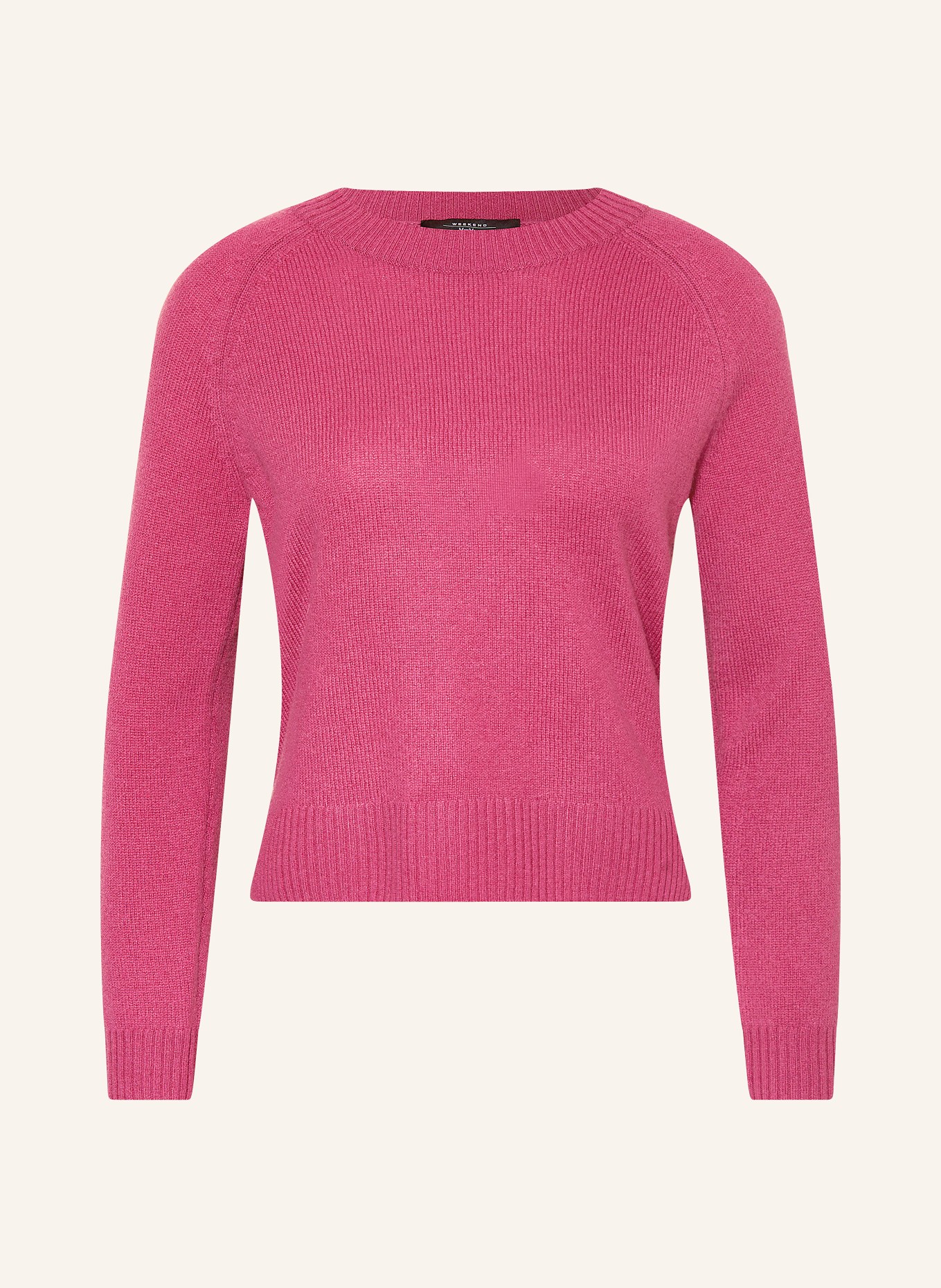 WEEKEND MaxMara Cashmere sweater SCATOLA, Color: FUCHSIA (Image 1)