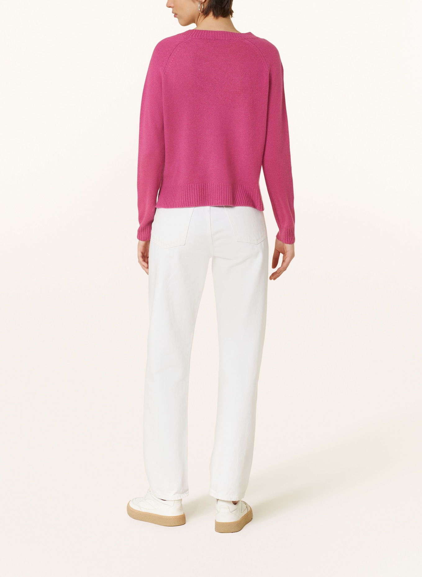 WEEKEND MaxMara Cashmere sweater SCATOLA, Color: FUCHSIA (Image 3)
