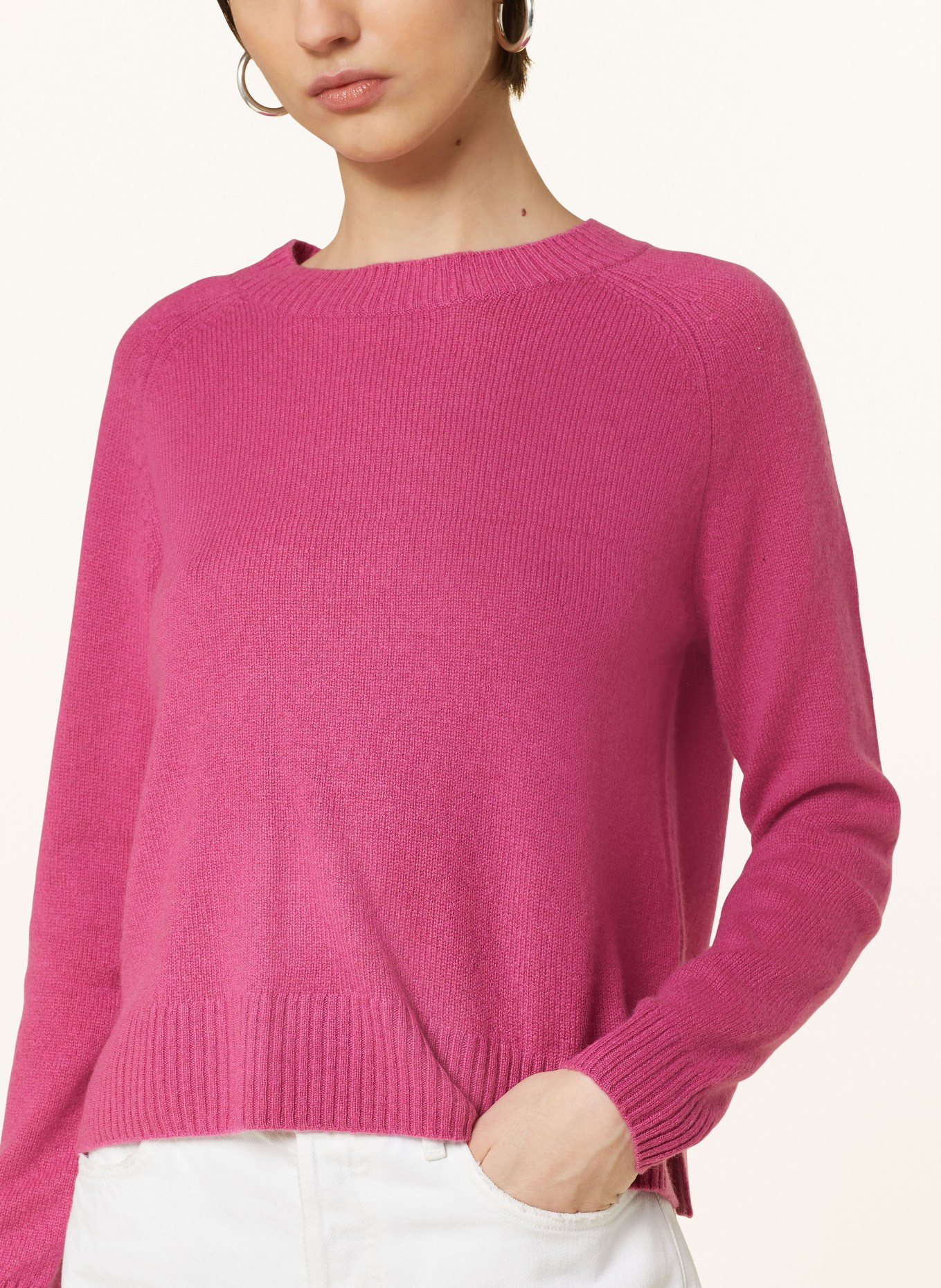 WEEKEND MaxMara Cashmere sweater SCATOLA, Color: FUCHSIA (Image 4)