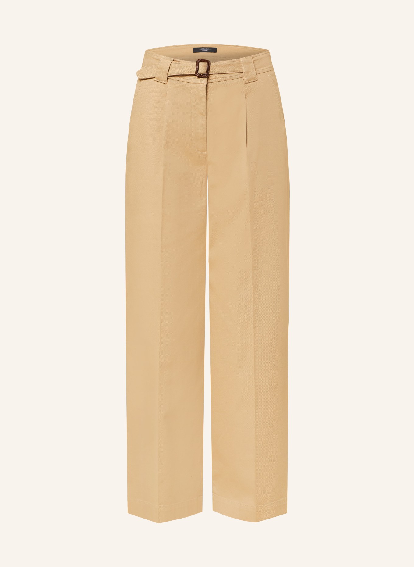 WEEKEND MaxMara Wide leg trousers PINO, Color: BEIGE (Image 1)