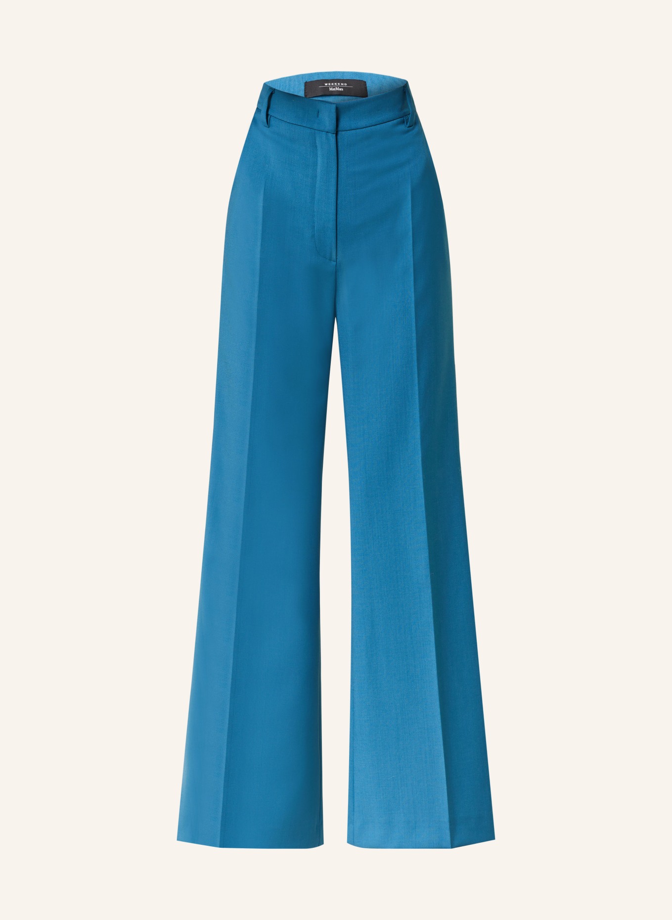WEEKEND MaxMara Wide leg trousers SONALE, Color: BLUE (Image 1)