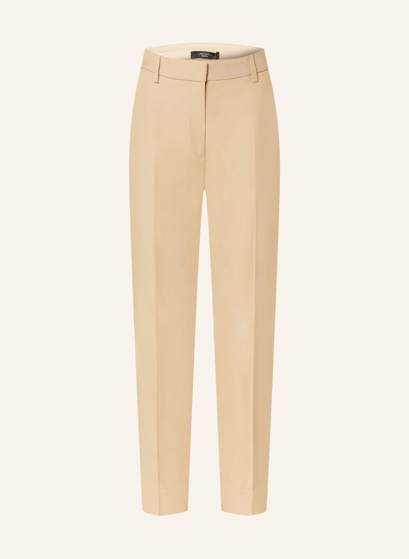 WEEKEND MaxMara Trousers VITE, Color: BEIGE (Image 1)