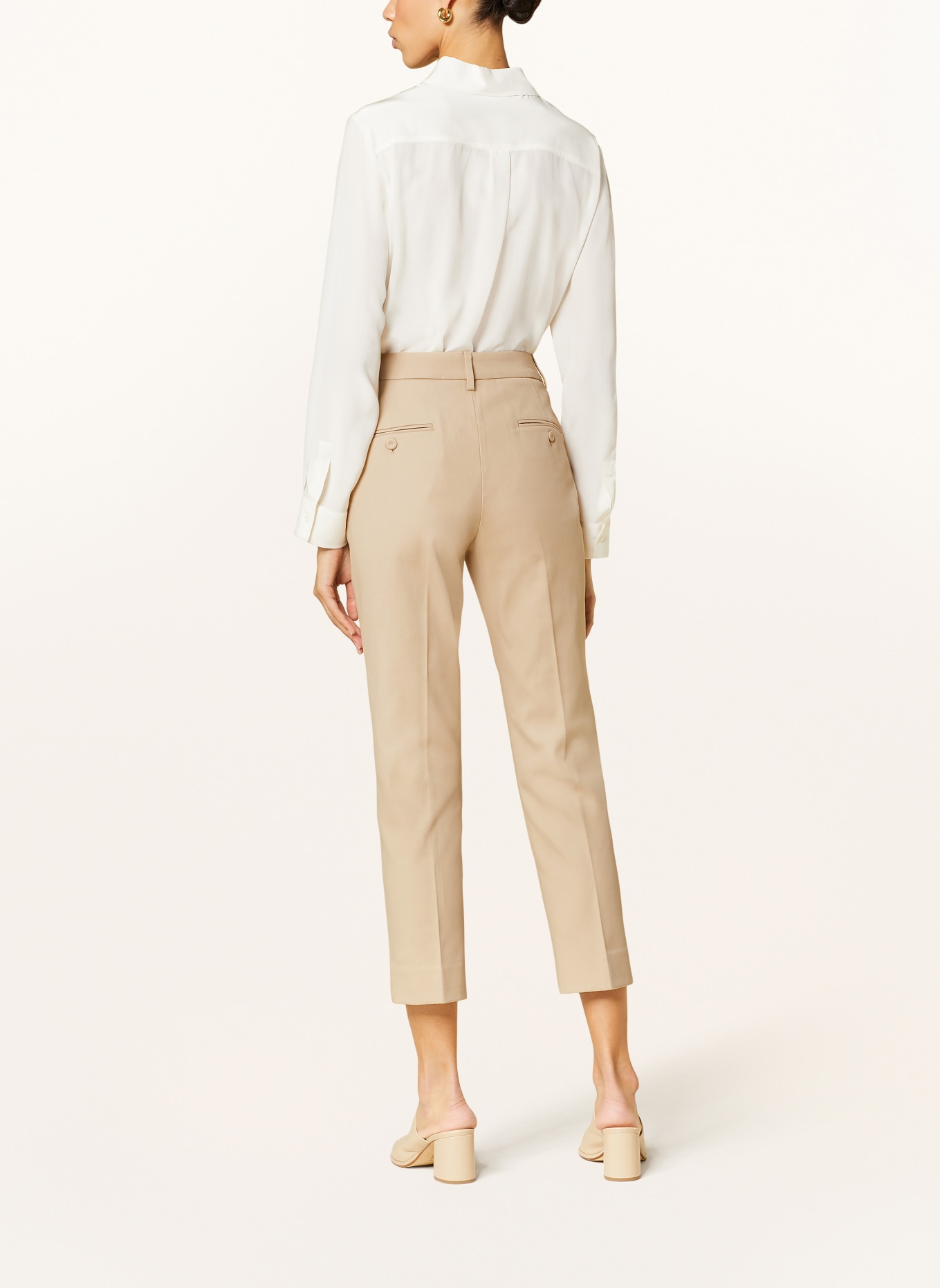 WEEKEND MaxMara Trousers VITE, Color: BEIGE (Image 3)