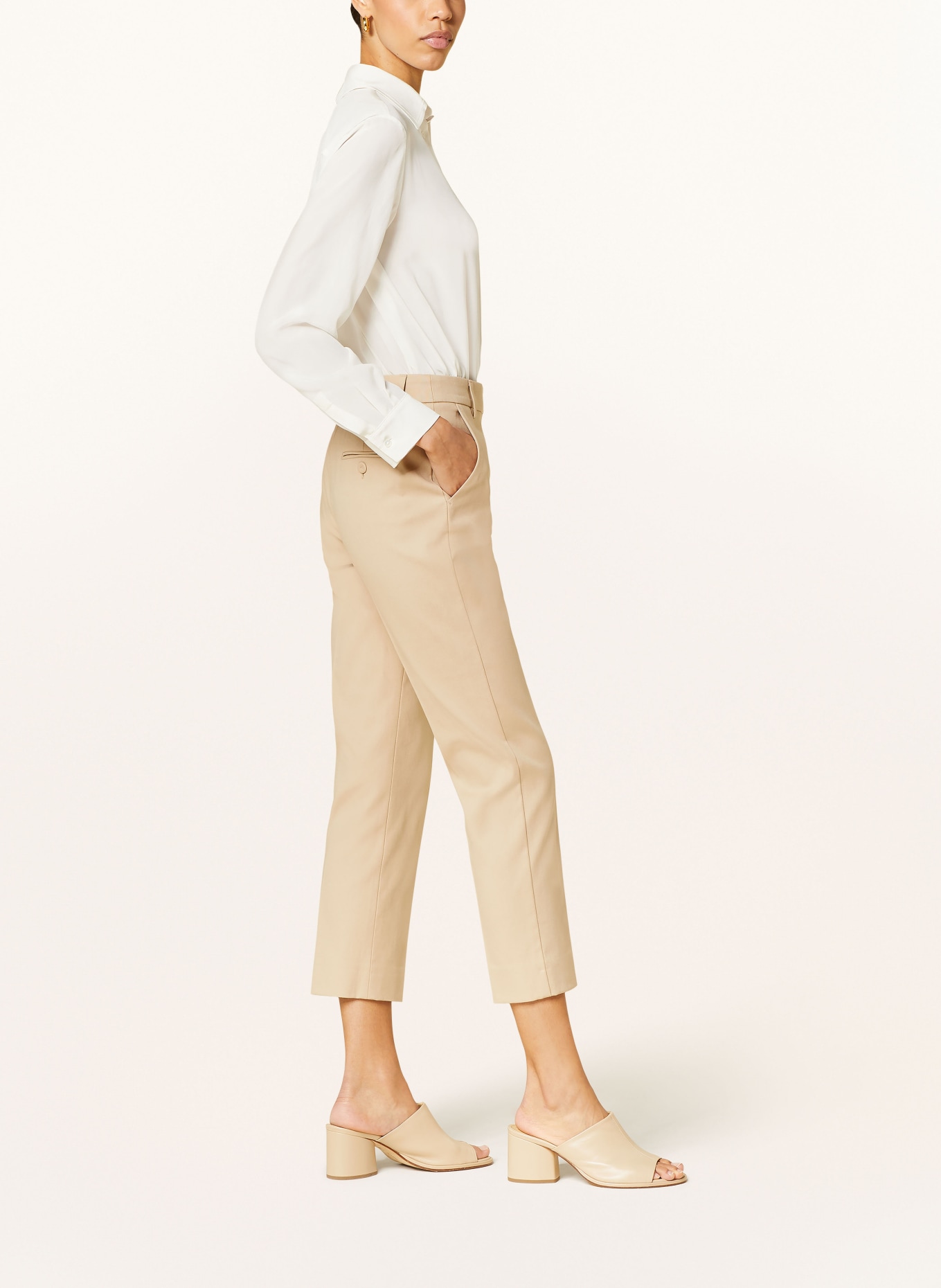 WEEKEND MaxMara Trousers VITE, Color: BEIGE (Image 4)