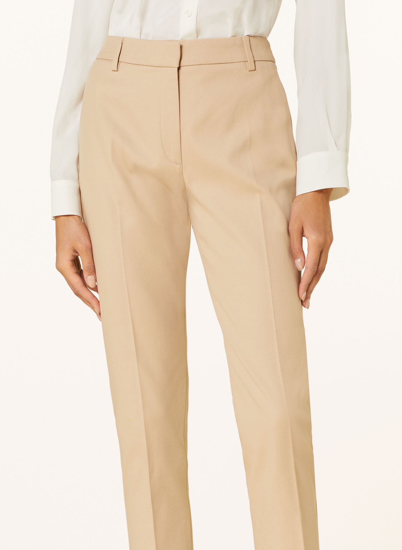 WEEKEND MaxMara Trousers VITE, Color: BEIGE (Image 5)