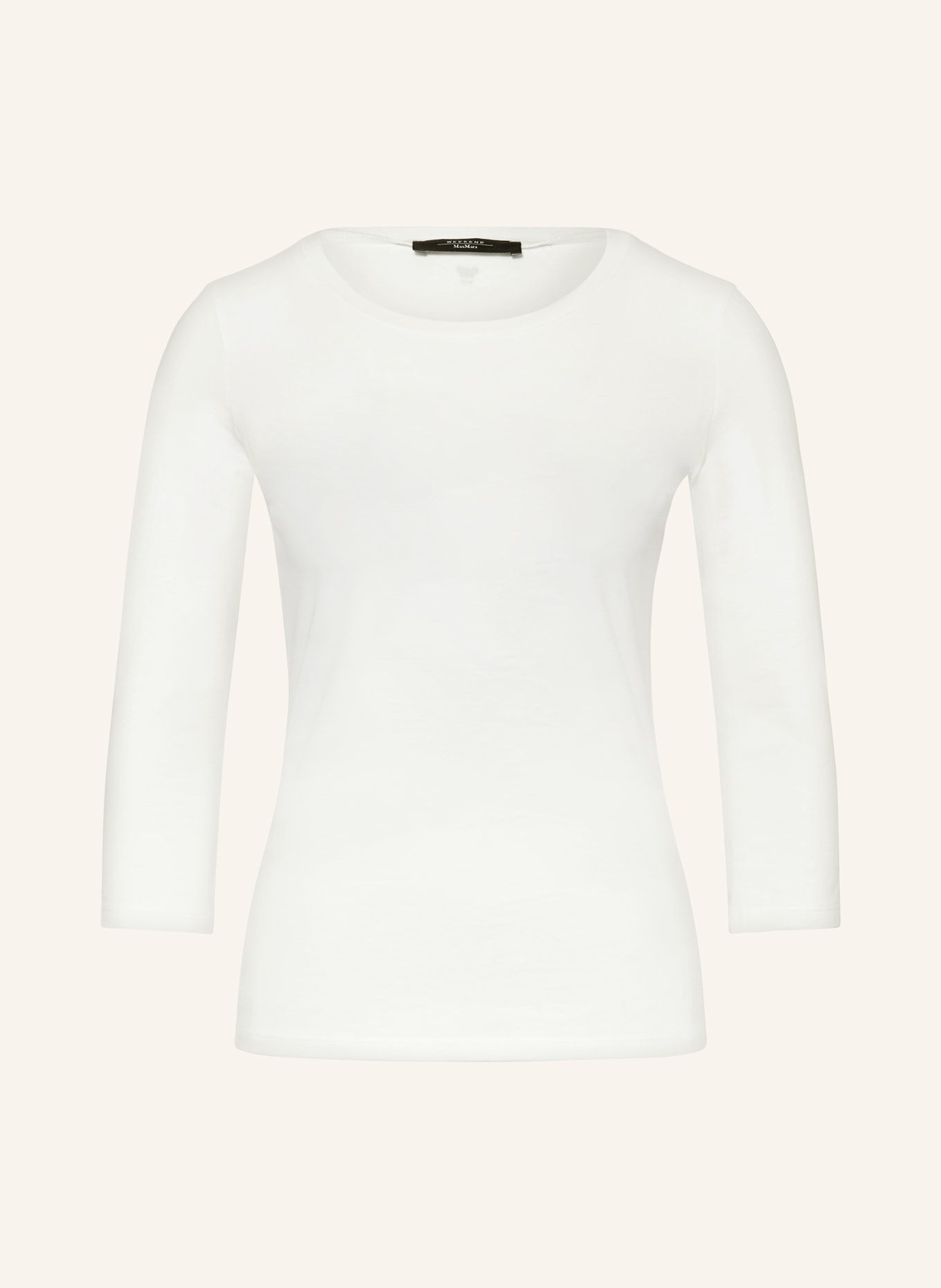 WEEKEND MaxMara Shirt MULTIA mit 3/4-Arm, Farbe: WEISS (Bild 1)