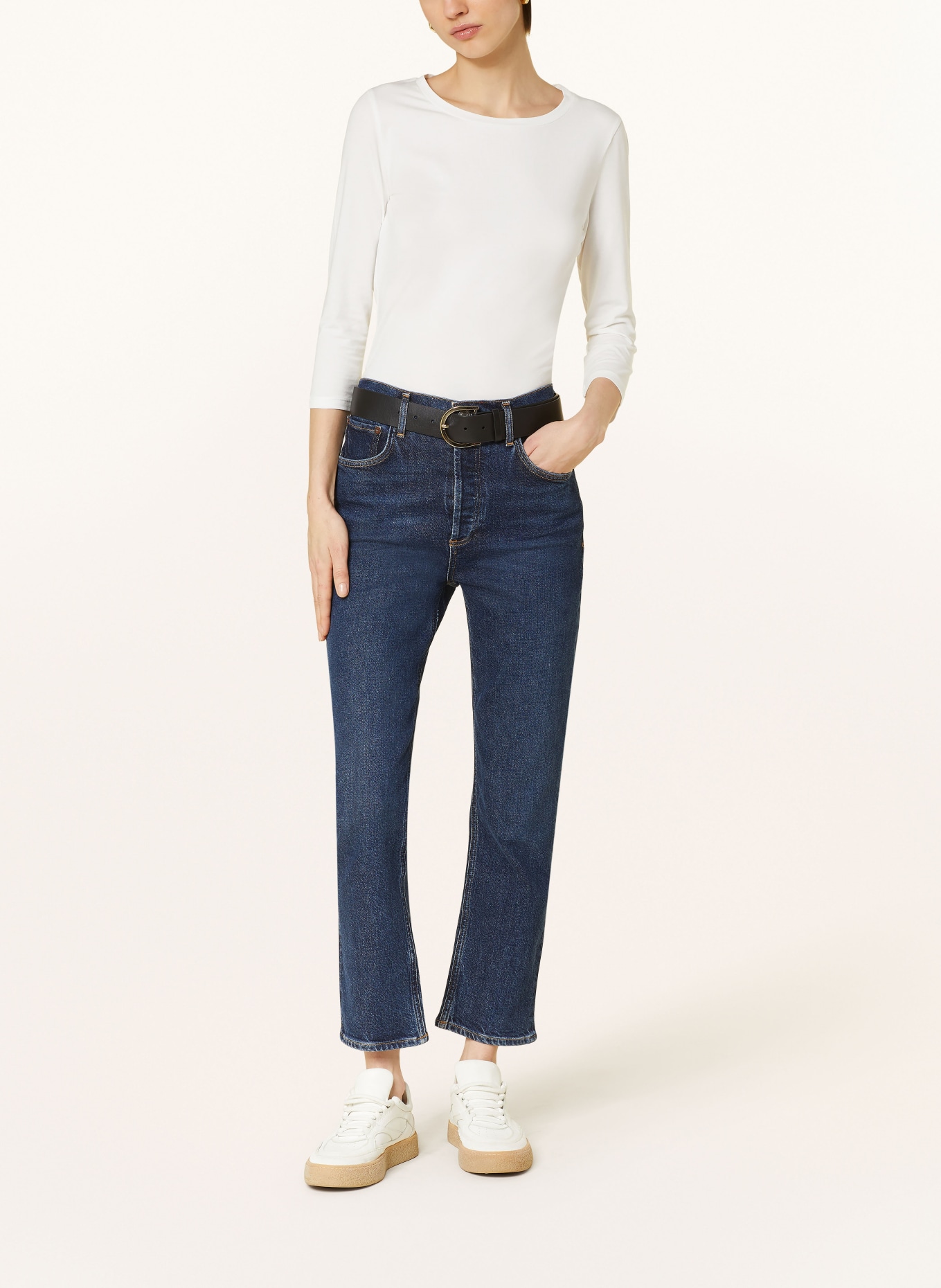 WEEKEND MaxMara Shirt MULTIA with 3/4 sleeves, Color: WHITE (Image 2)