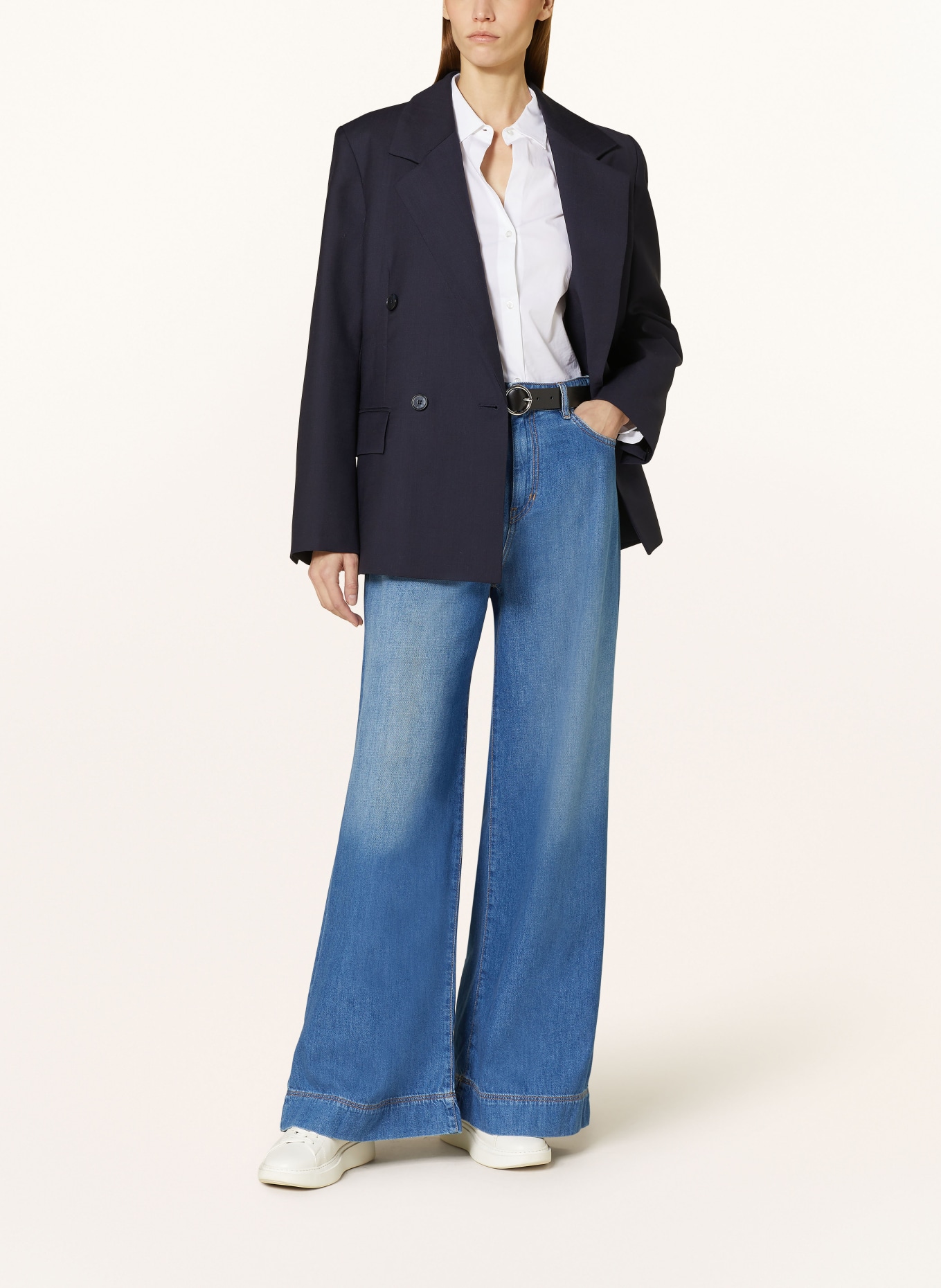 WEEKEND MaxMara Straight Jeans VEGA, Farbe: 002 NAVY (Bild 2)